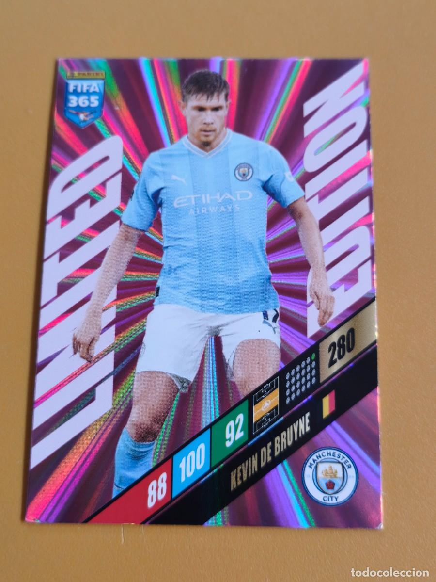 Cromos de f&uacute;tbol: kevin de bruyne, fifa 2024 edicion limitada