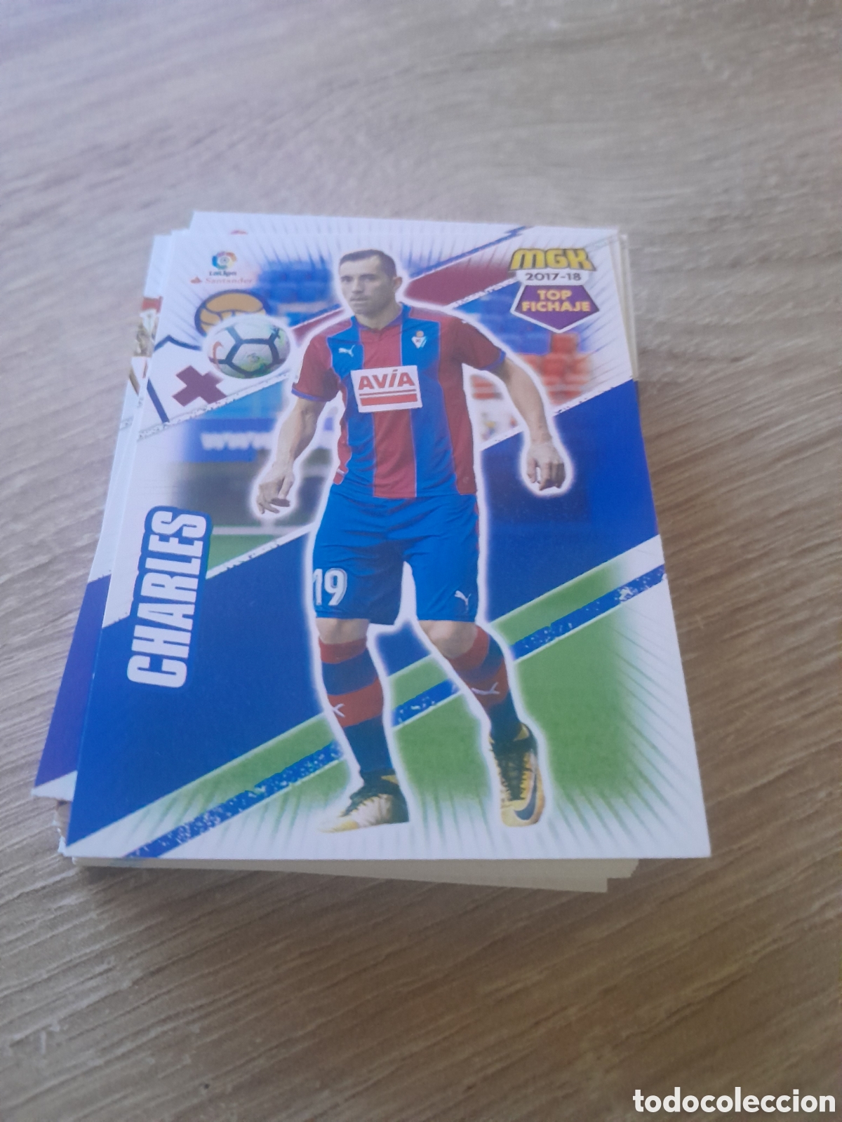 Cartes &agrave; collectionner de Football: n&ordm; 210 charles megacracks 2017 2018 cromo liga mgk 2017-18