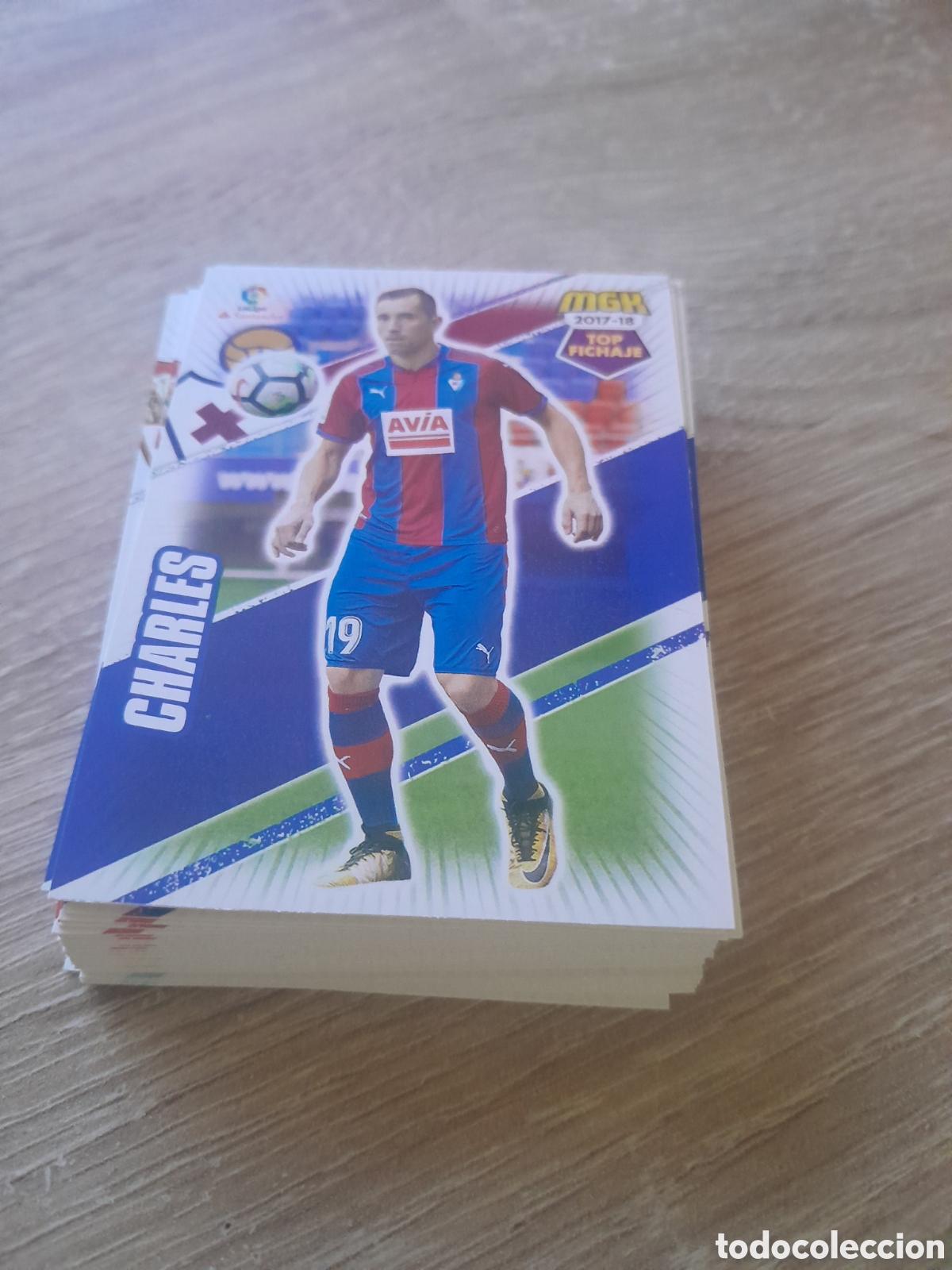 Cartes &agrave; collectionner de Football: n&ordm; 210 charles megacracks 2017 2018 cromo liga mgk 2017-18