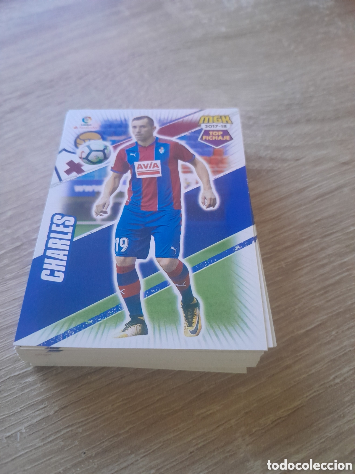 Cartes &agrave; collectionner de Football: n&ordm; 210 charles megacracks 2017 2018 cromo liga mgk 2017-18
