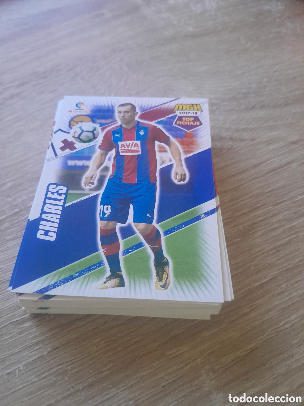 Cartes &agrave; collectionner de Football: n&ordm; 210 charles megacracks 2017 2018 cromo liga mgk 2017-18