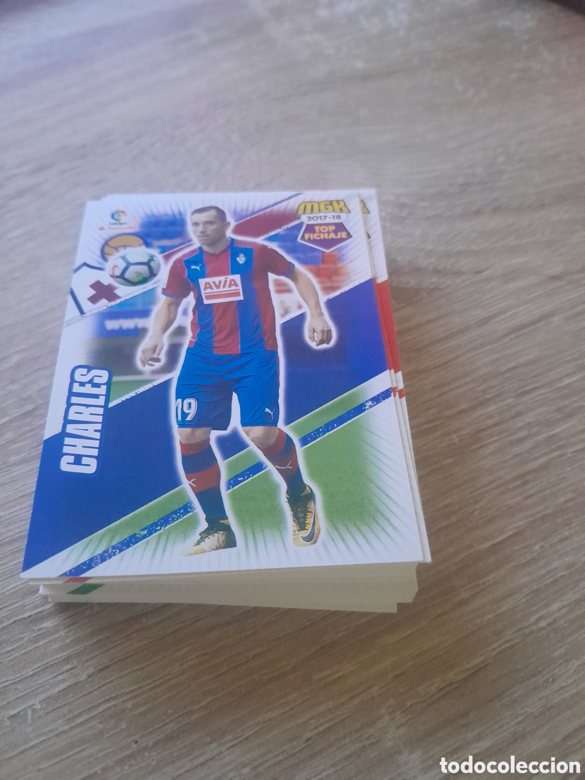 Cartes &agrave; collectionner de Football: n&ordm; 210 charles megacracks 2017 2018 cromo liga mgk 2017-18