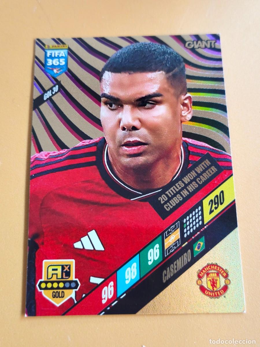 Cromos de f&uacute;tbol: casemiro, fifa 2024 giant