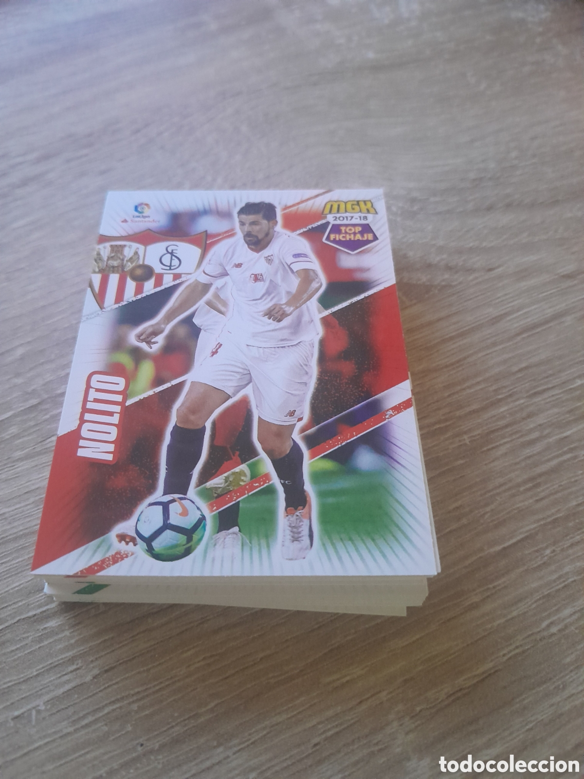 Cartes &agrave; collectionner de Football: n&ordm; 479 nolito megacracks 2017 2018 cromo liga mgk 2017-18