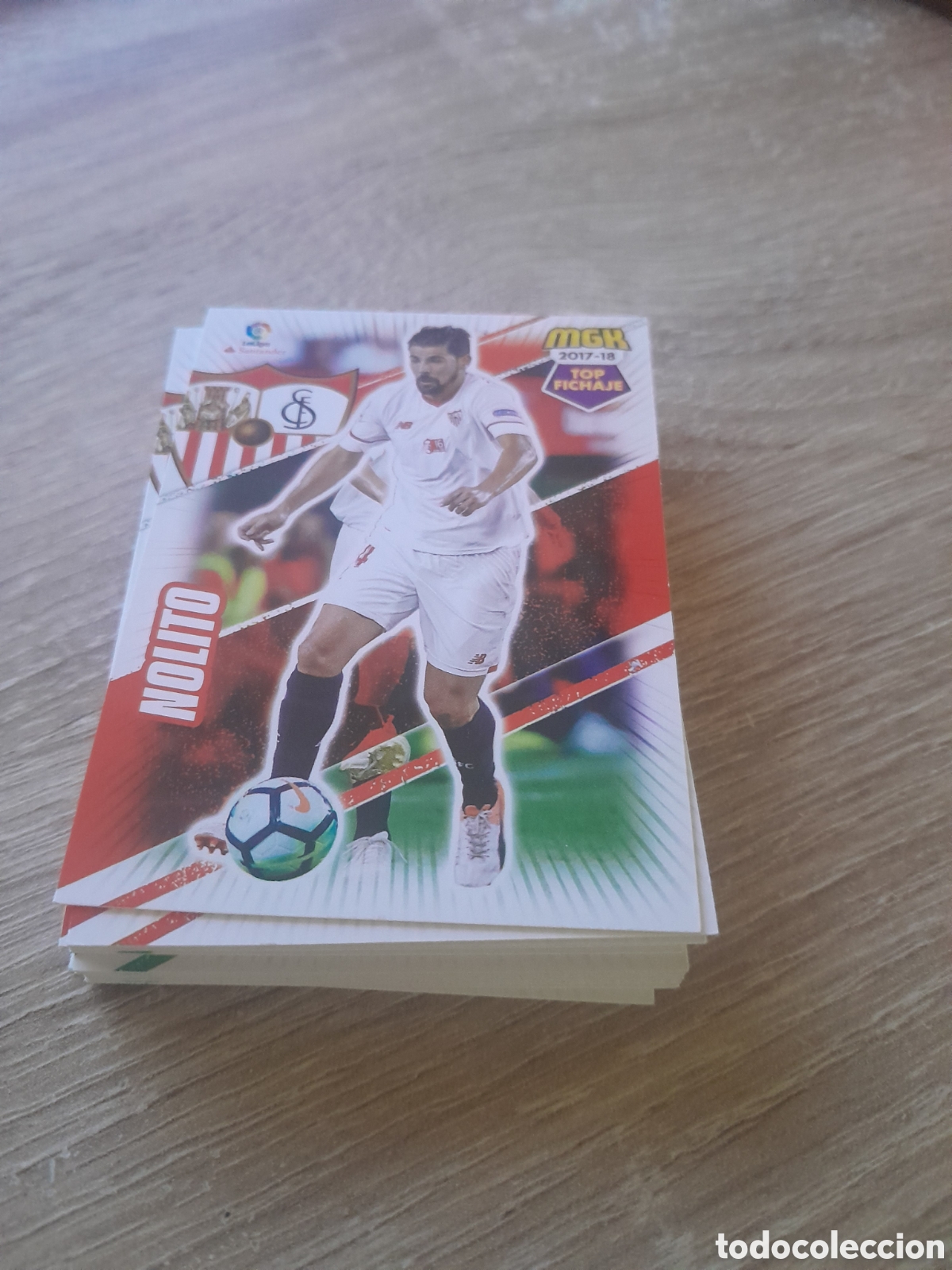 Cartes &agrave; collectionner de Football: n&ordm; 479 nolito megacracks 2017 2018 cromo liga mgk 2017-18