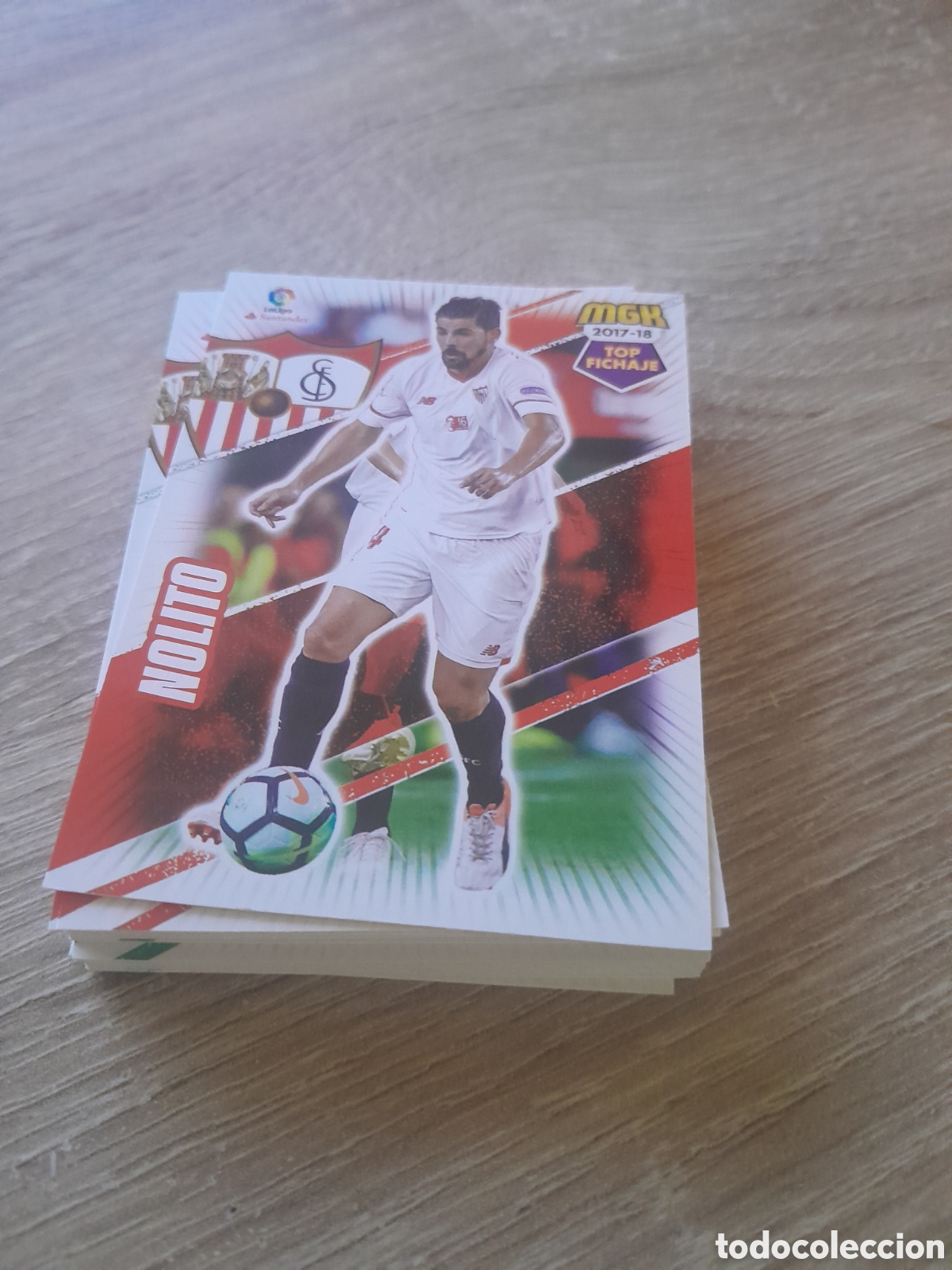 Cartes &agrave; collectionner de Football: n&ordm; 479 nolito megacracks 2017 2018 cromo liga mgk 2017-18