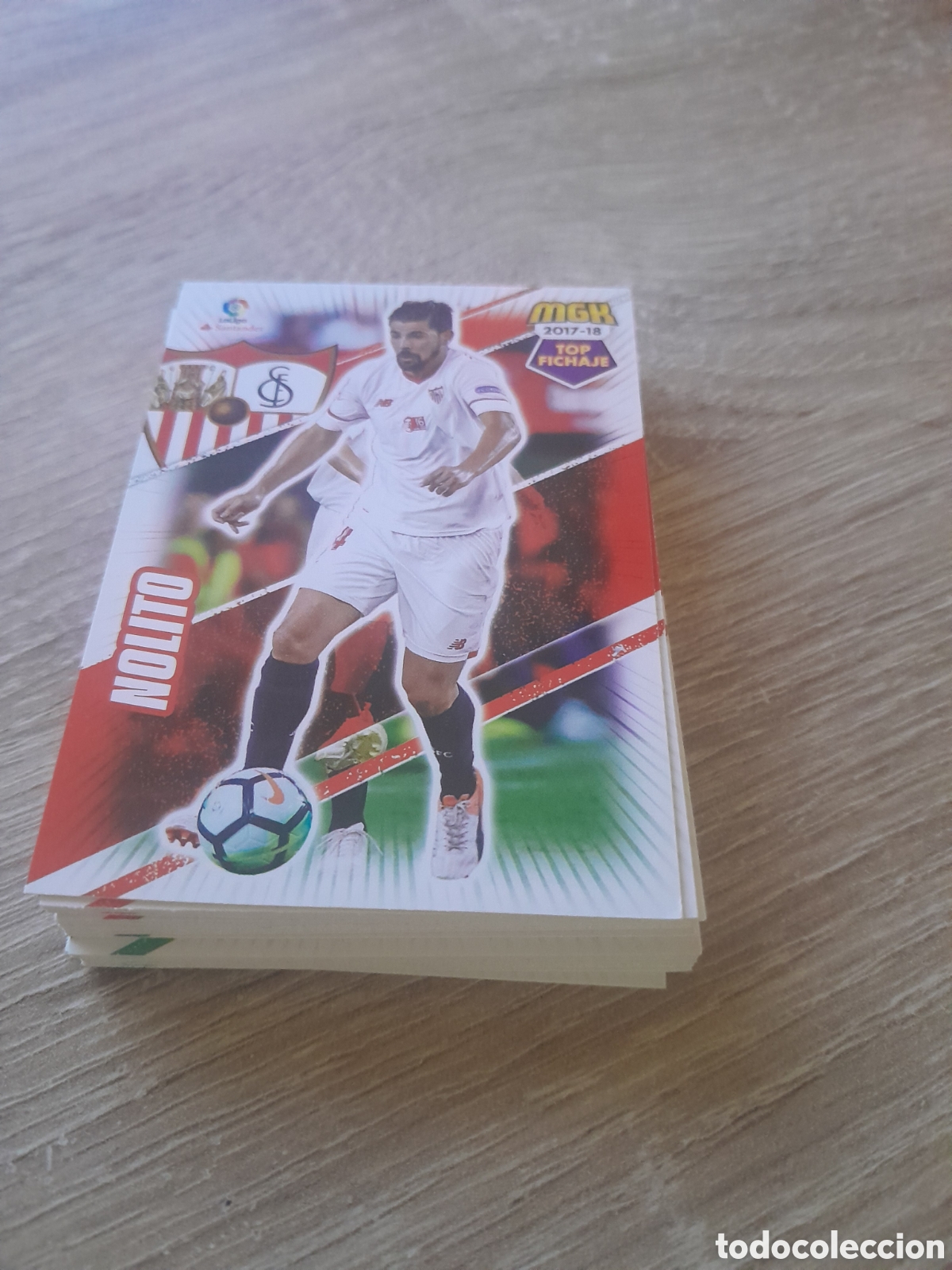 Cartes &agrave; collectionner de Football: n&ordm; 479 nolito megacracks 2017 2018 cromo liga mgk 2017-18