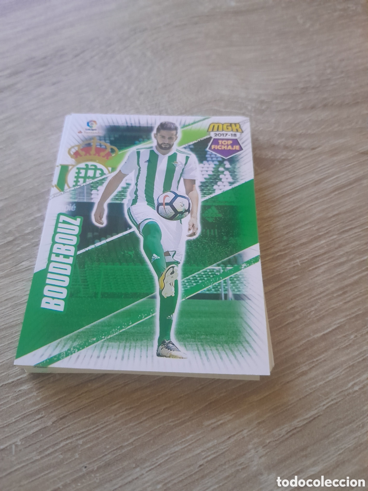 Cartes &agrave; collectionner de Football: n&ordm; 128 boudebouz megacracks 2017 2018 cromo liga mgk 2017-18