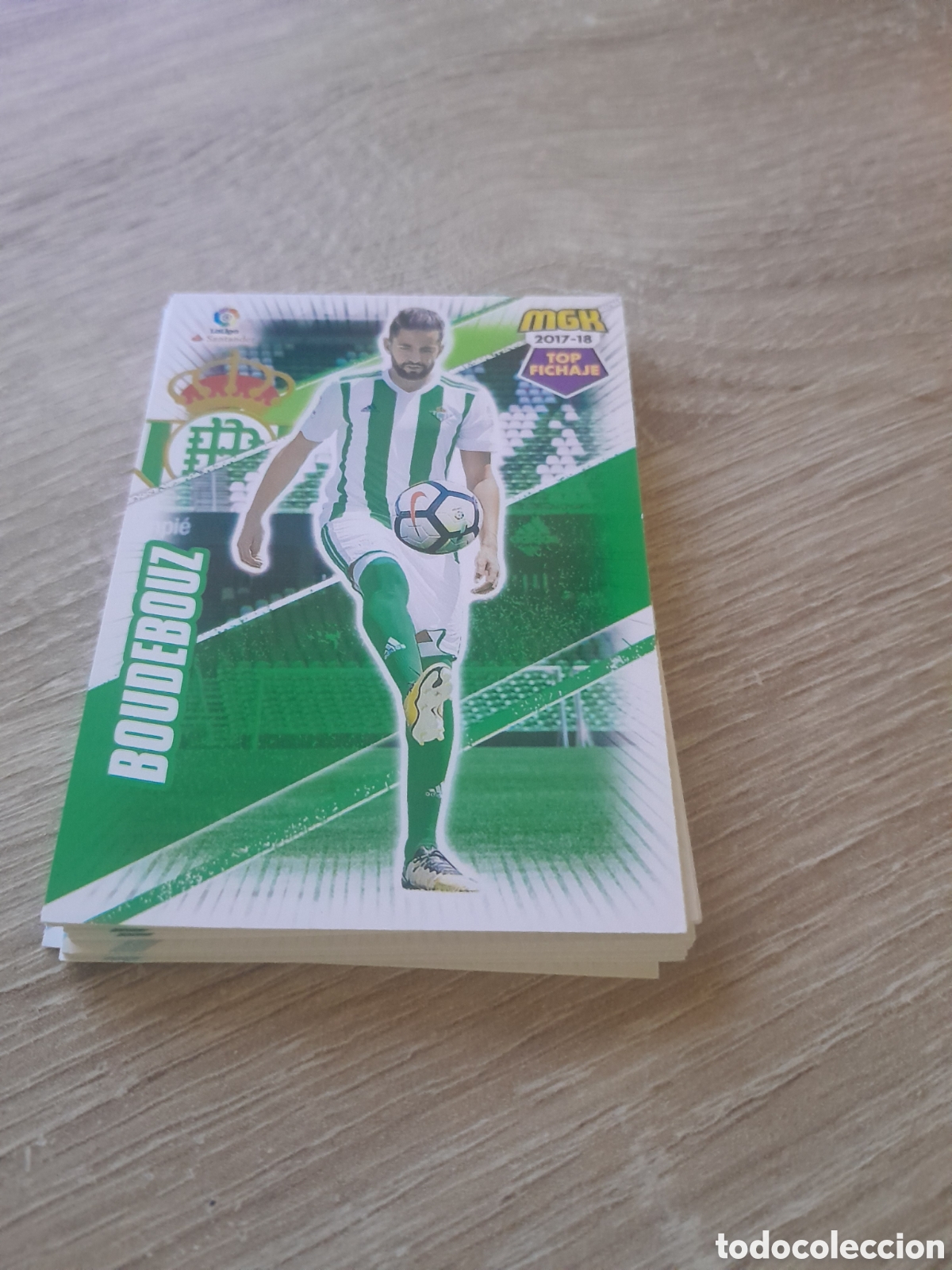 Cartes &agrave; collectionner de Football: n&ordm; 128 boudebouz megacracks 2017 2018 cromo liga mgk 2017-18