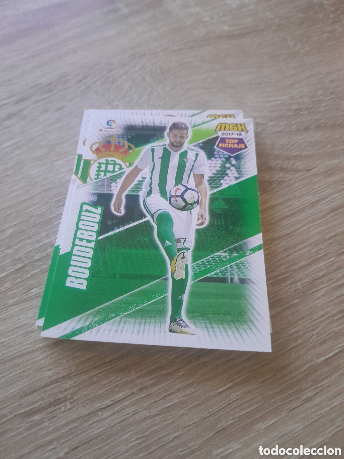 Cartes &agrave; collectionner de Football: n&ordm; 128 boudebouz megacracks 2017 2018 cromo liga mgk 2017-18