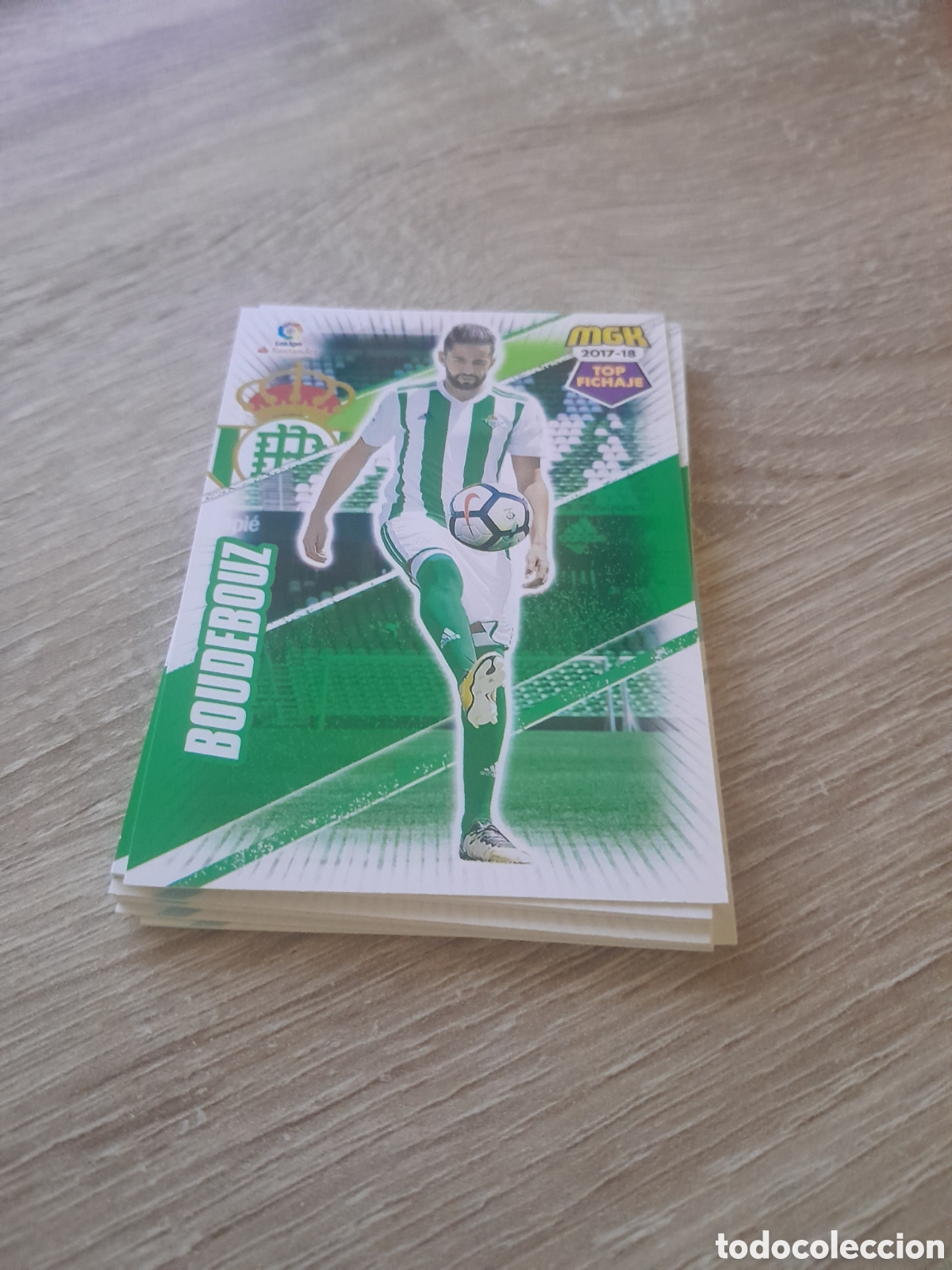 Cartes &agrave; collectionner de Football: n&ordm; 128 boudebouz megacracks 2017 2018 cromo liga mgk 2017-18