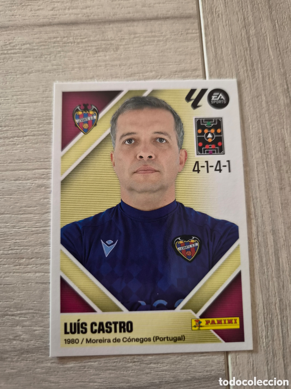 Fu&szlig;ball-Sticker: N&deg;2 Levante Luis Castro Liga Este 26/27