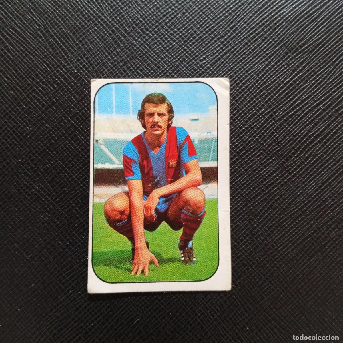 Cromos de f&uacute;tbol: DE LA CRUZ BARCELONA ESTE 1976 1977 CROMO FUTBOL 76 77 LIGA - DESPEGADO - A193 PG118