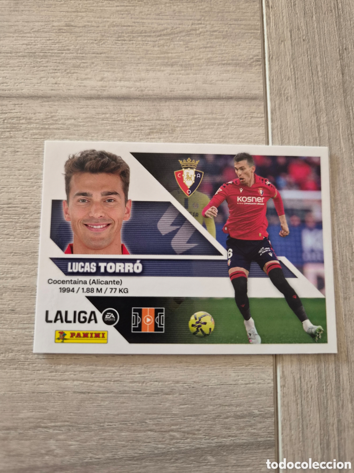 Figurine di Calcio: N&deg;11 Osasuna Torro Liga Este 26/27
