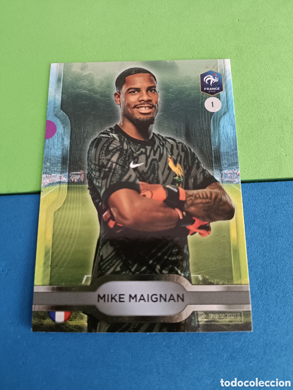 Figurine di Calcio: PANINI FFF BLEU COLLECTIF 2025 - 1 Maignan