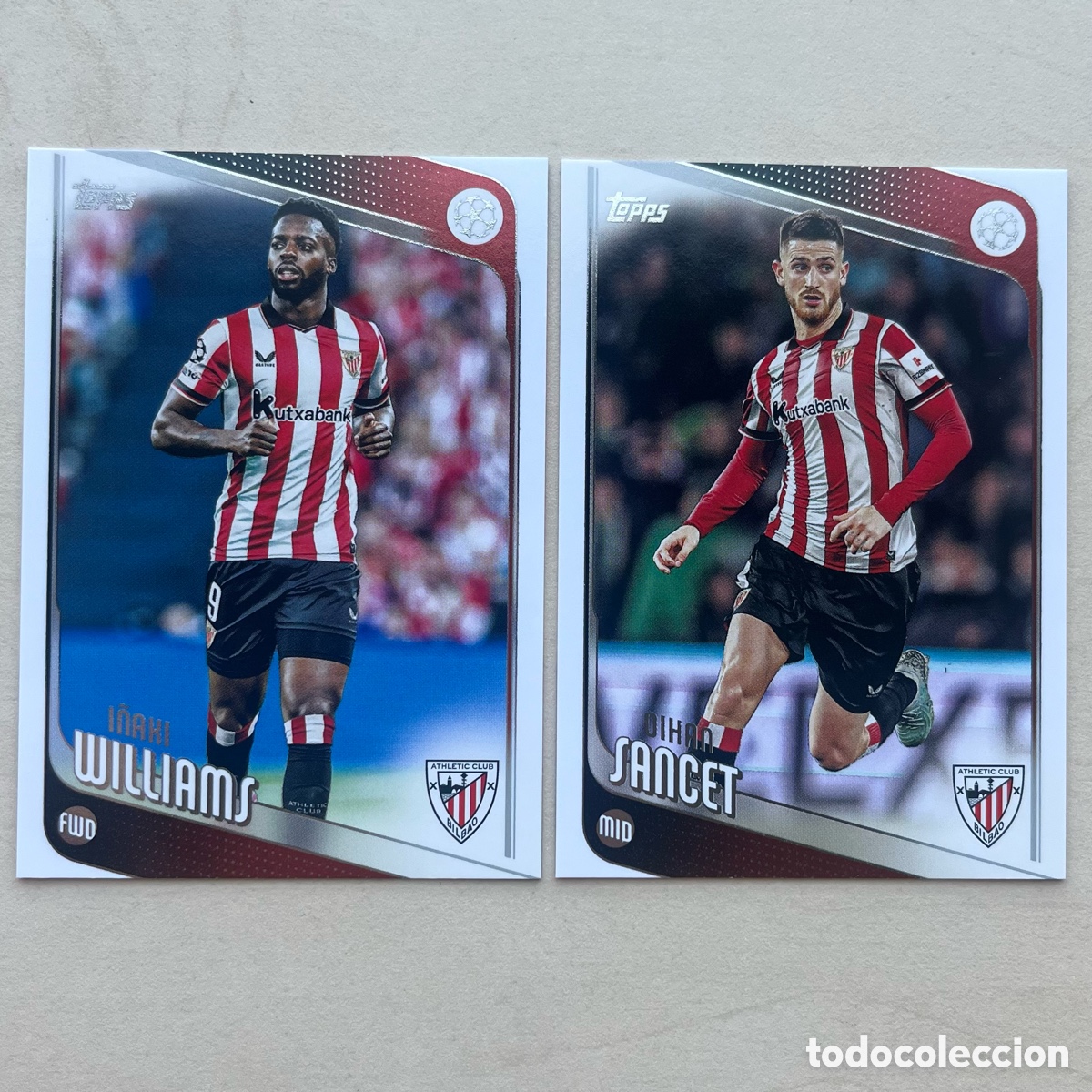 Figurine di Calcio: I&ntilde;aki Williams & Sancet Topps Flagship 2025-26 - Athletic Club