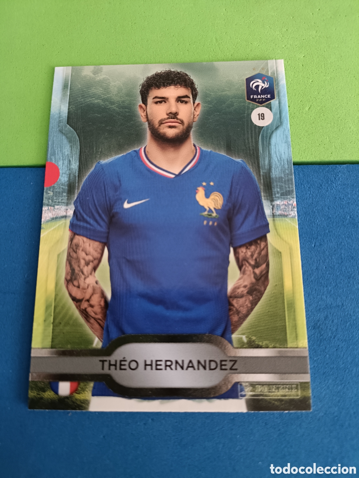 Cromos de f&uacute;tbol: PANINI FFF BLEU COLLECTIF 2025 - 19 Theo Hernandez