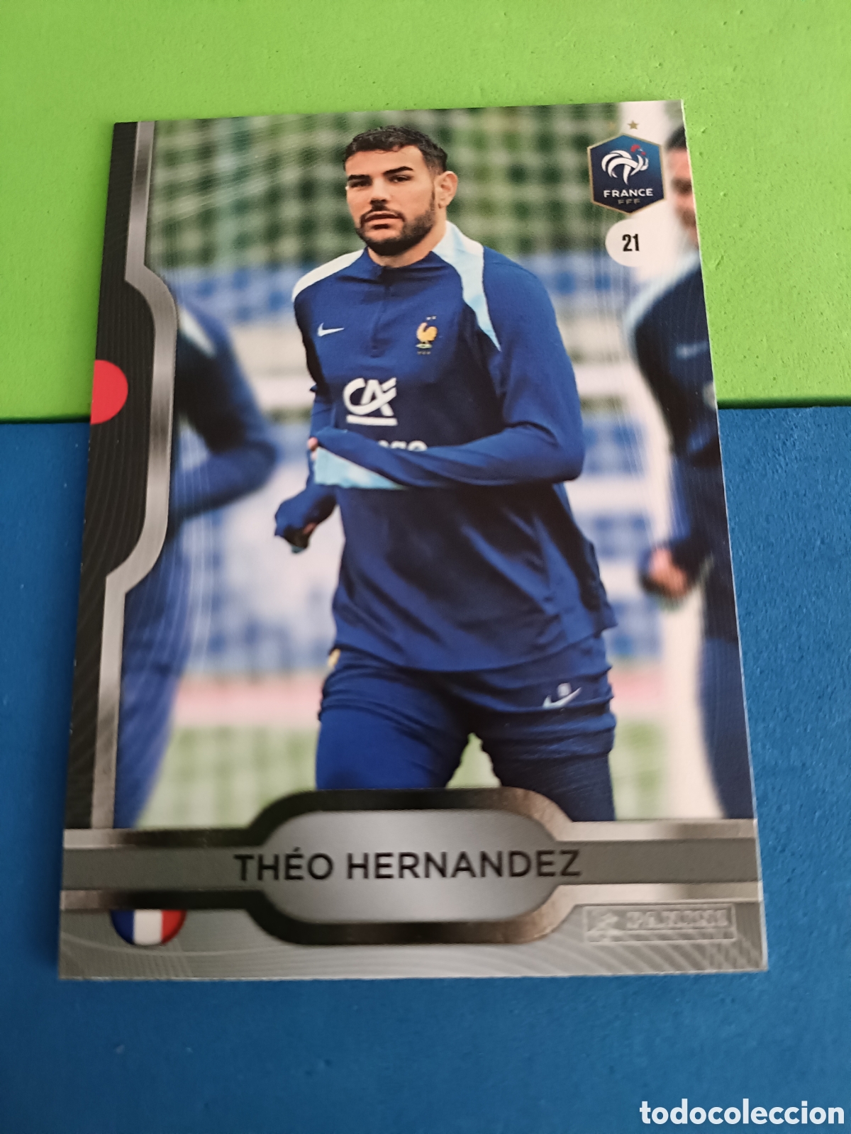Cromos de f&uacute;tbol: PANINI FFF BLEU COLLECTIF 2025 - 21 Theo Hernandez