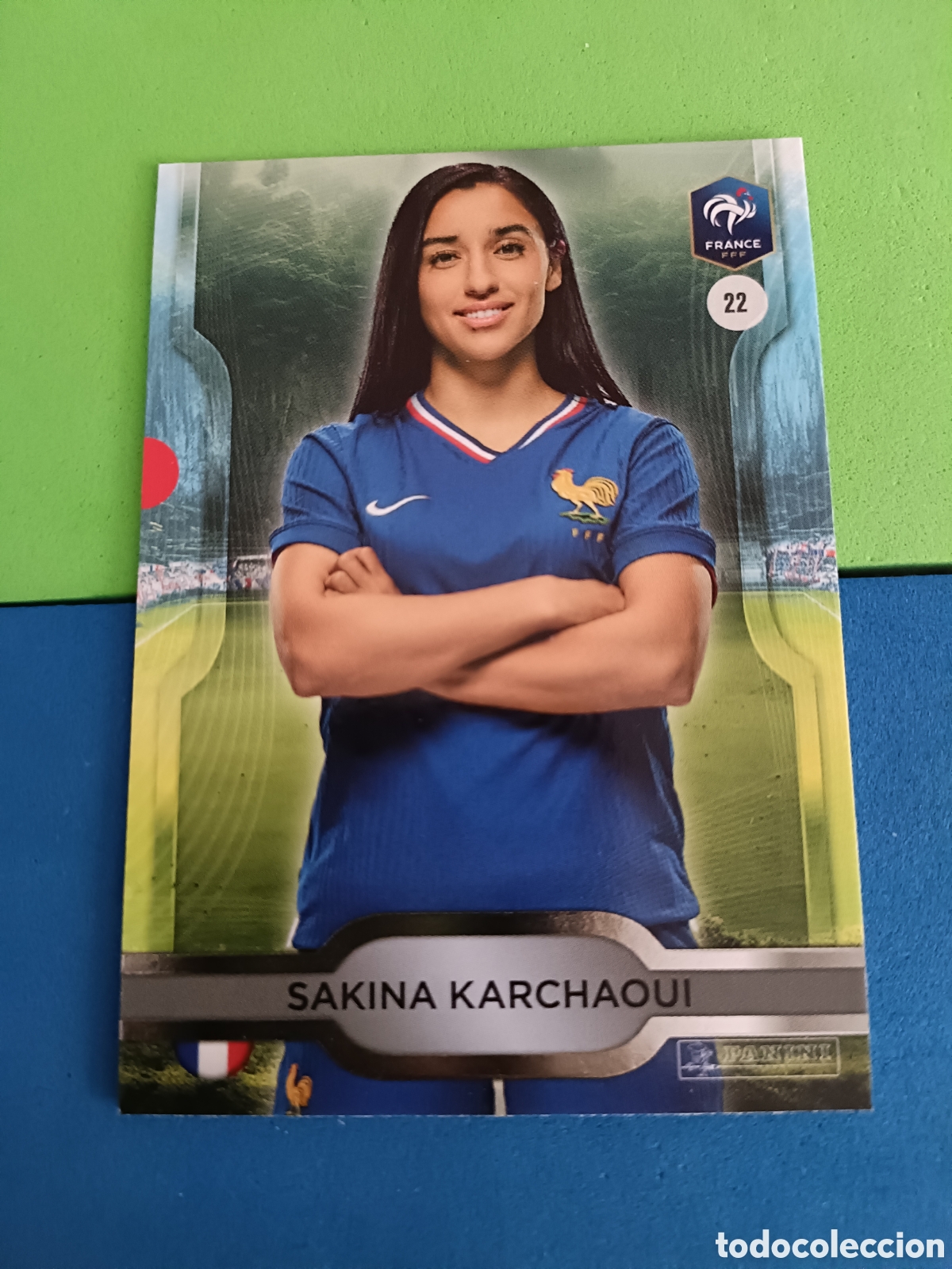 Cromos de f&uacute;tbol: PANINI FFF BLEU COLLECTIF 2025 - 22 Karchaoui