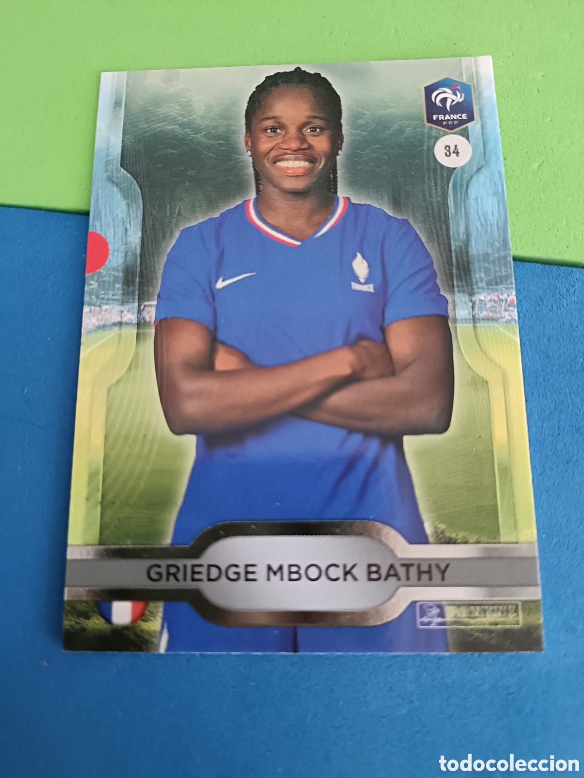 Cartes &agrave; collectionner de Football: PANINI FFF BLEU COLLECTIF 2025 - 34 Mbock Bathy