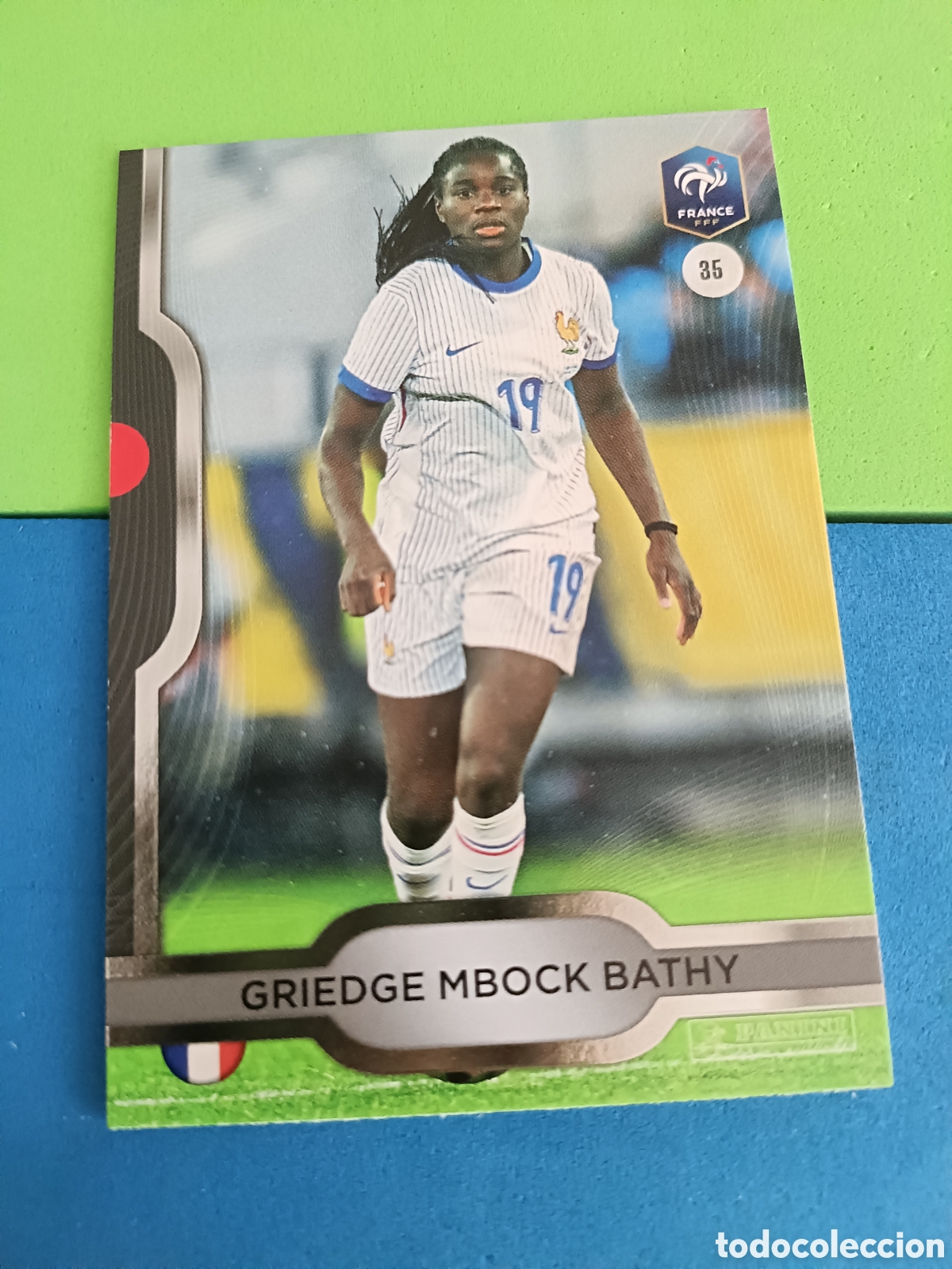Cartes &agrave; collectionner de Football: PANINI FFF BLEU COLLECTIF 2025 - 35 Mbock Bathy