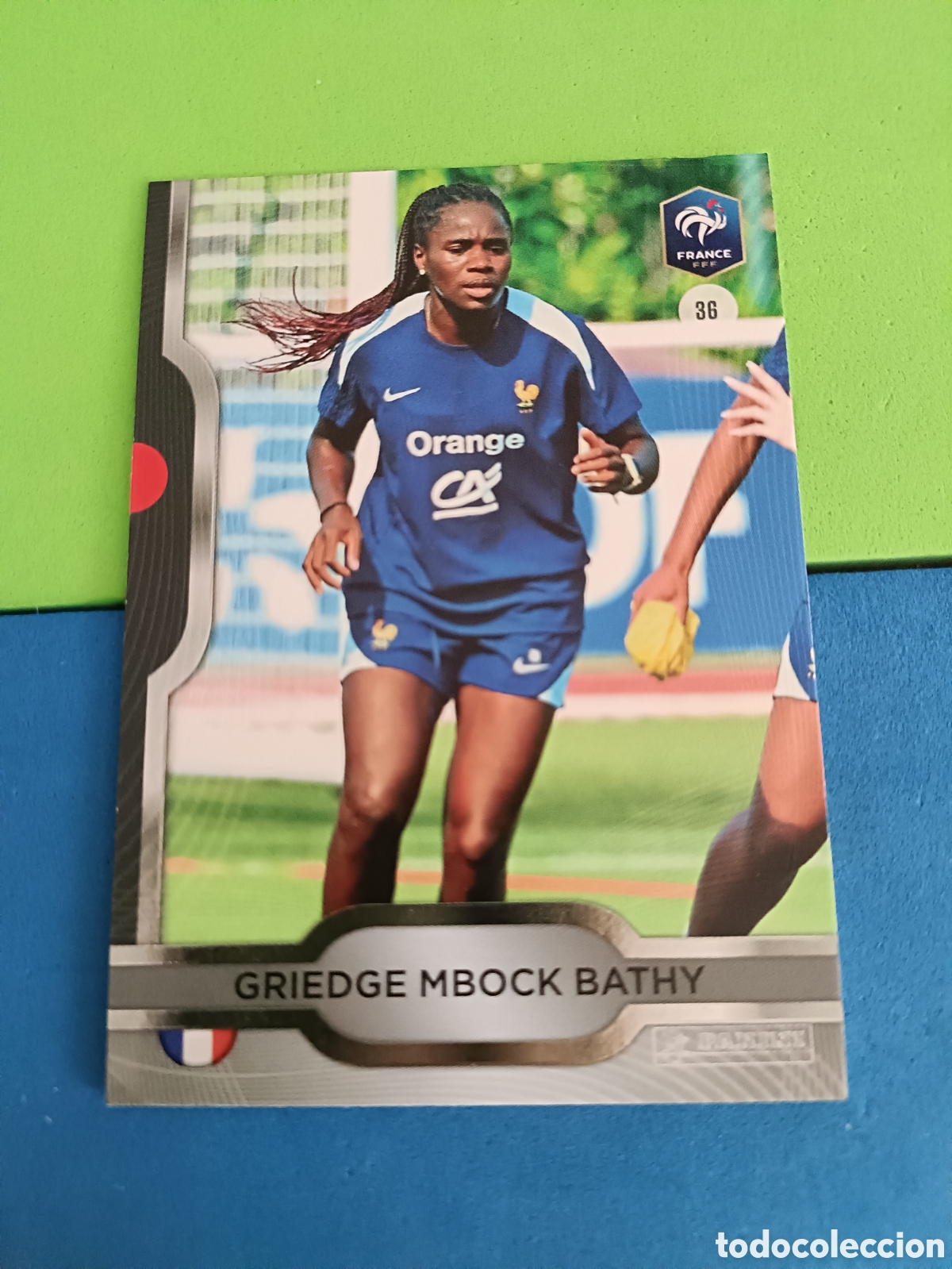 Cromos de f&uacute;tbol: PANINI FFF BLEU COLLECTIF 2025 - 36 Mbock Bathy