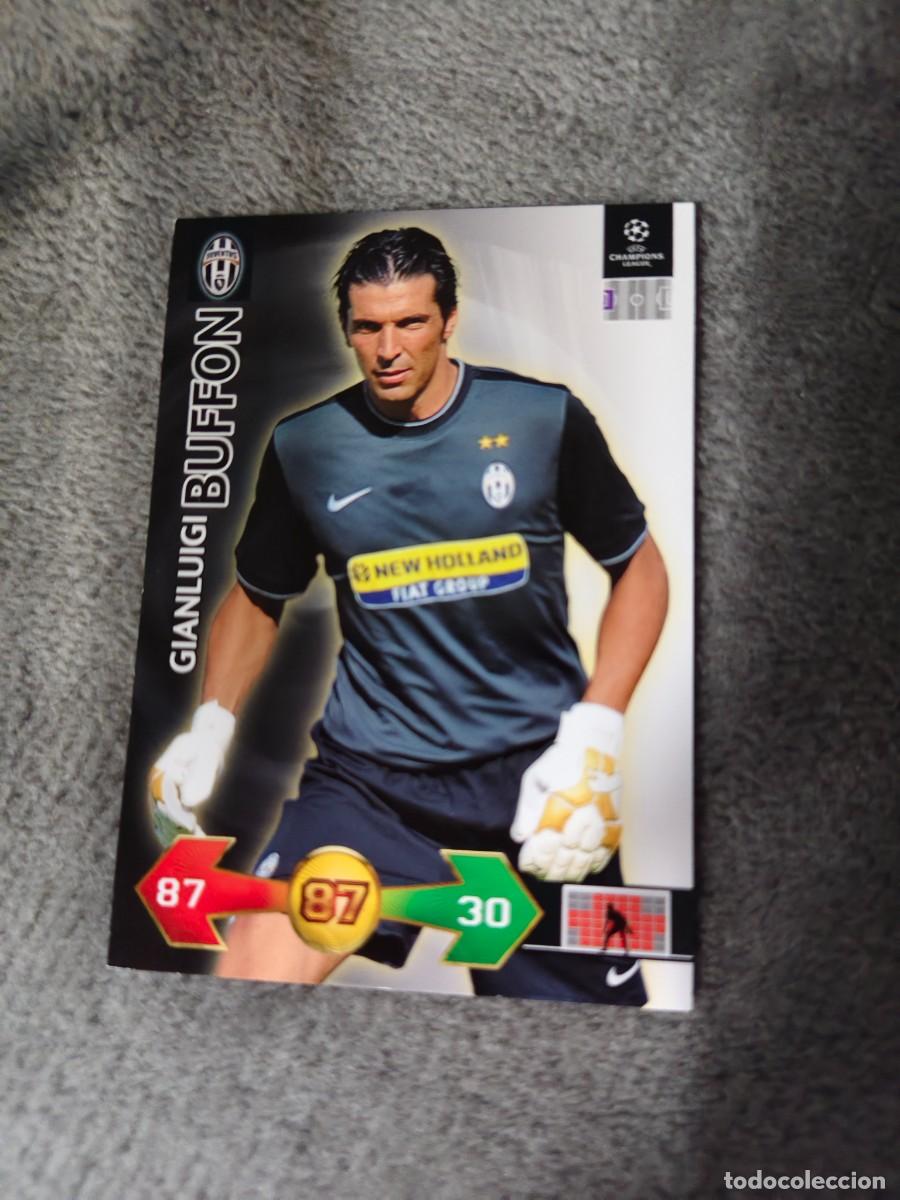 Cromos de f&uacute;tbol: SUPER STRIKES 2009 10 GIANLUIGI BUFFON JUVENTUS ADRENALYN PANINI CHAMPIONS LEAGUE 09 2010 AAO