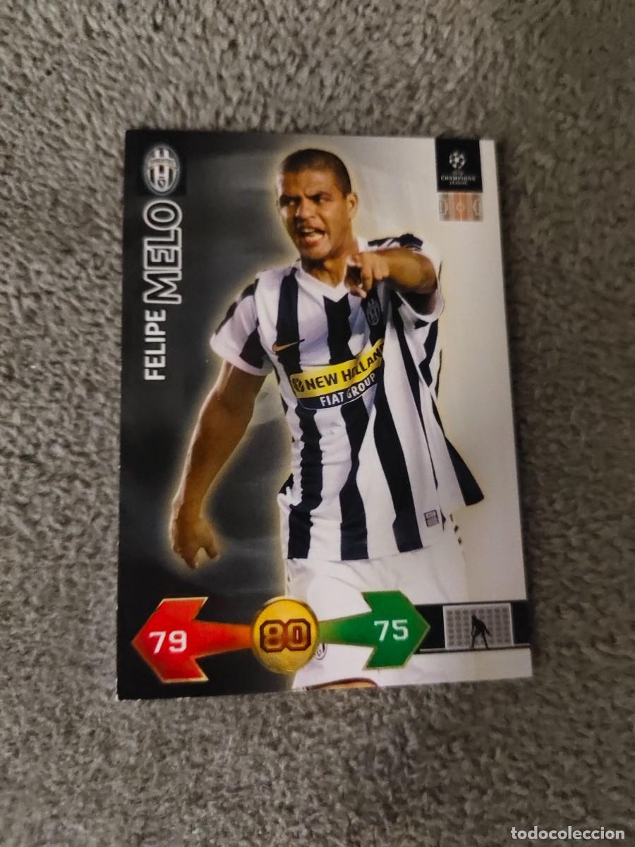 Cromos de f&uacute;tbol: SUPER STRIKES 2009 10 FELIPE MELO JUVENTUS ADRENALYN PANINI CHAMPIONS LEAGUE 09 2010 AAO