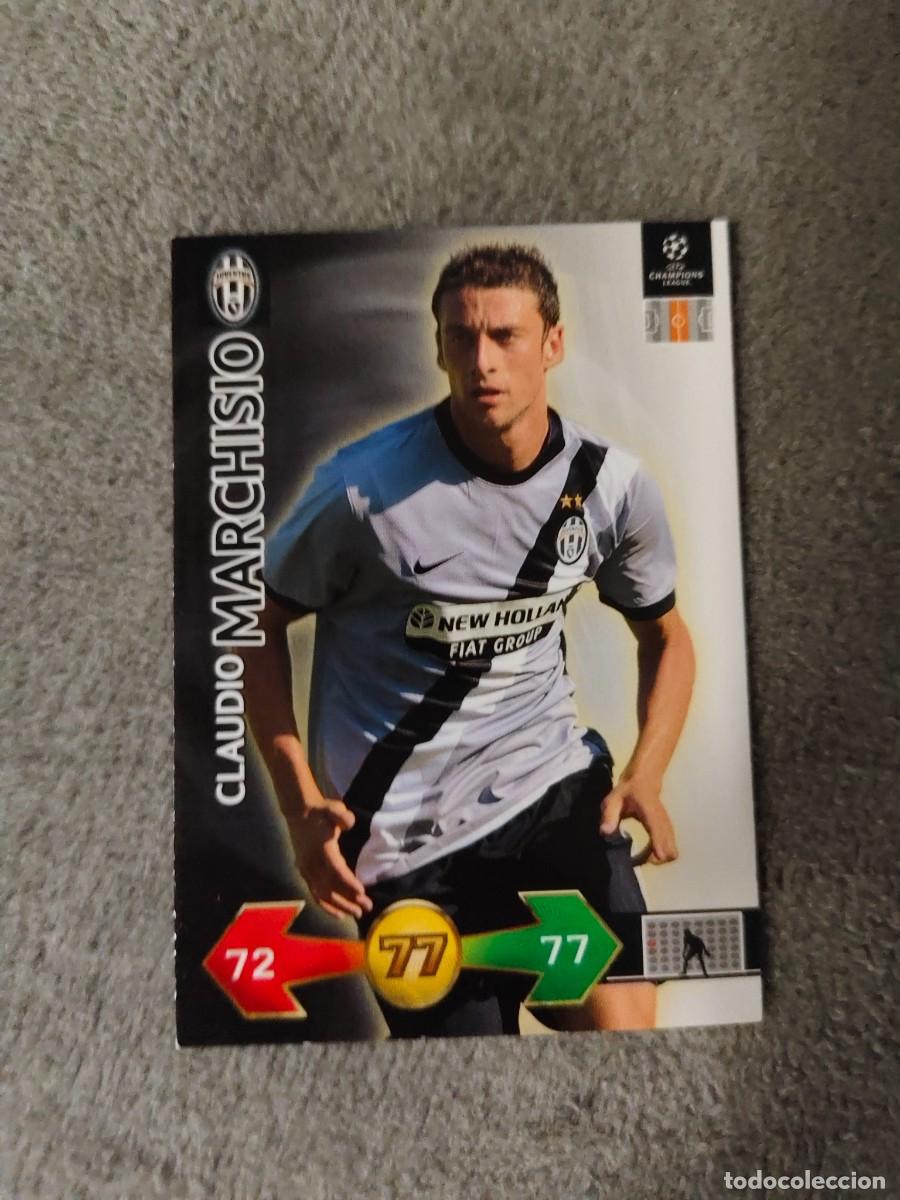 Cromos de f&uacute;tbol: SUPER STRIKES 2009 10 CLAUDIO MARCHISIO JUVENTUS ADRENALYN PANINI CHAMPIONS LEAGUE 09 2010 AAO