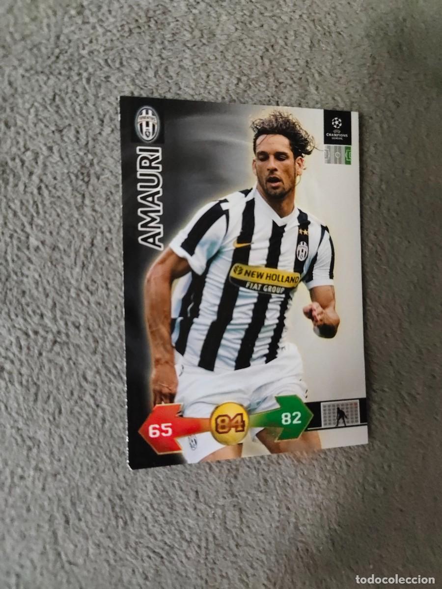 Cromos de f&uacute;tbol: SUPER STRIKES 2009 10 AMAURI JUVENTUS ADRENALYN PANINI CHAMPIONS LEAGUE 09 2010 AAO