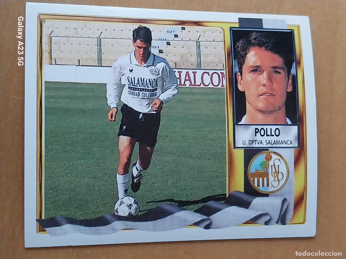 Cromos de f&uacute;tbol: POLLO SALAMANCA ED ESTE LIGA 1995 95 96 CROMO SIN PEGAR NUNCA ORIGINAL ++