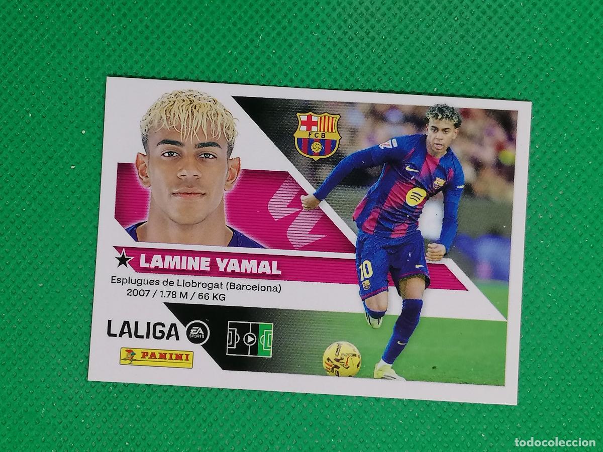 Cromos de f&uacute;tbol: 20 LAMINE YAMAL BARCELONA ⚽ PANINI LIGA ESTE 26 27 2026 2027 ⚽