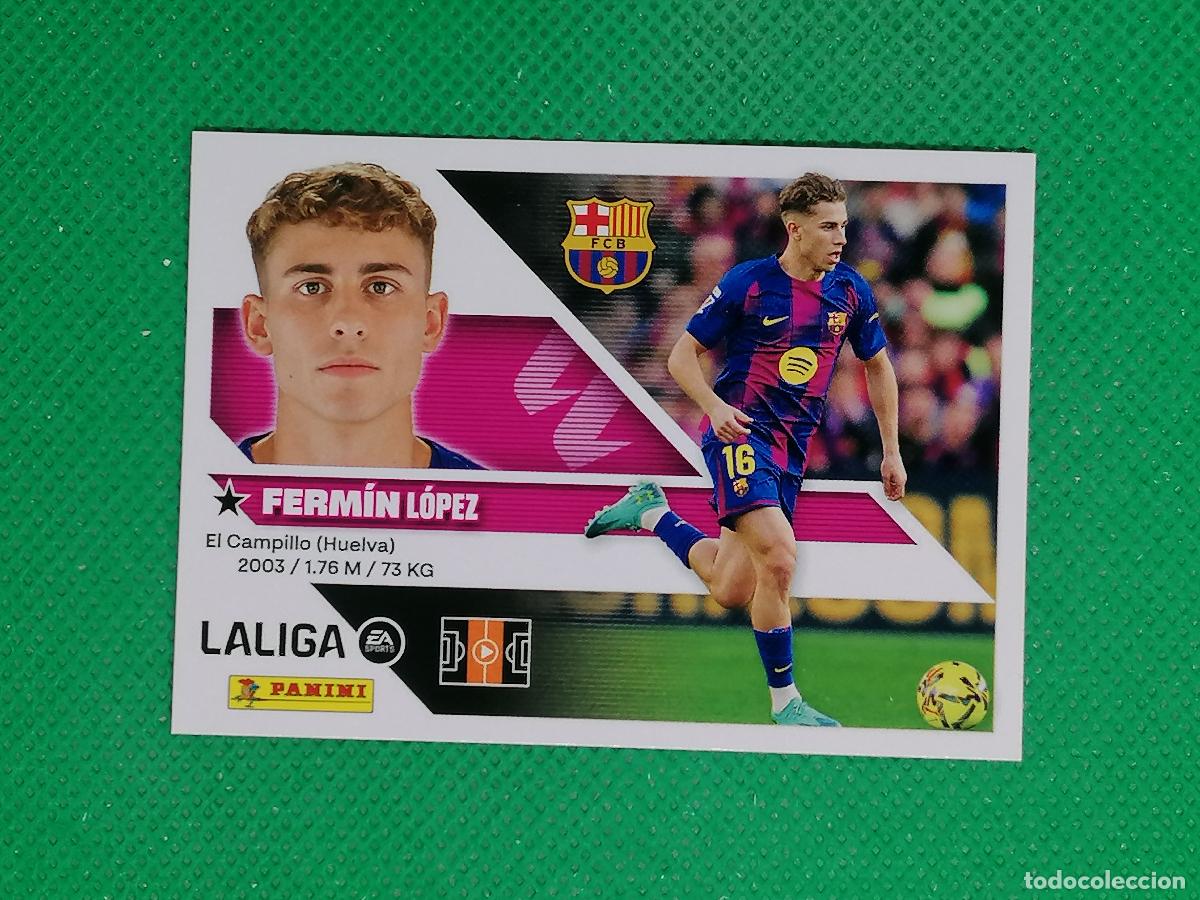 Cromos de f&uacute;tbol: 16 FERMIN BARCELONA ⚽ PANINI LIGA ESTE 26 27 2026 2027 ⚽