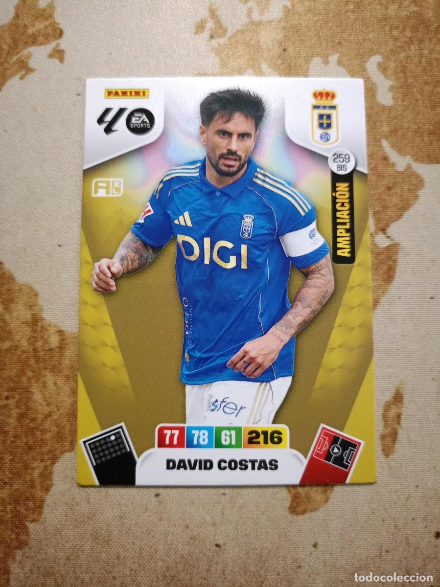 Fu&szlig;ball-Sticker: Oviedo 259 bis DAVID COSTAS Adrenalyn 2025-26