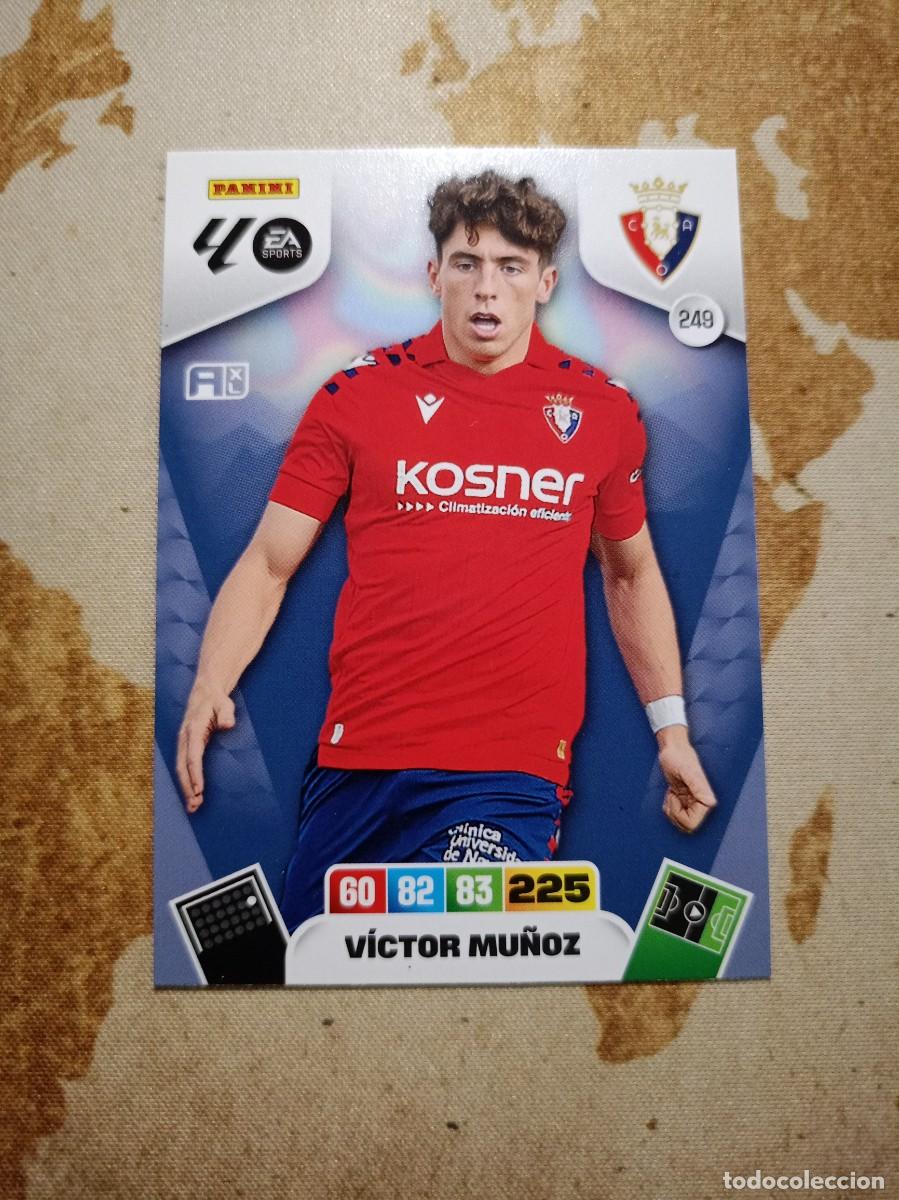 Fu&szlig;ball-Sticker: Osasuna 249 V&Iacute;CTOR MU&Ntilde;OZ Adrenalyn 2025-26