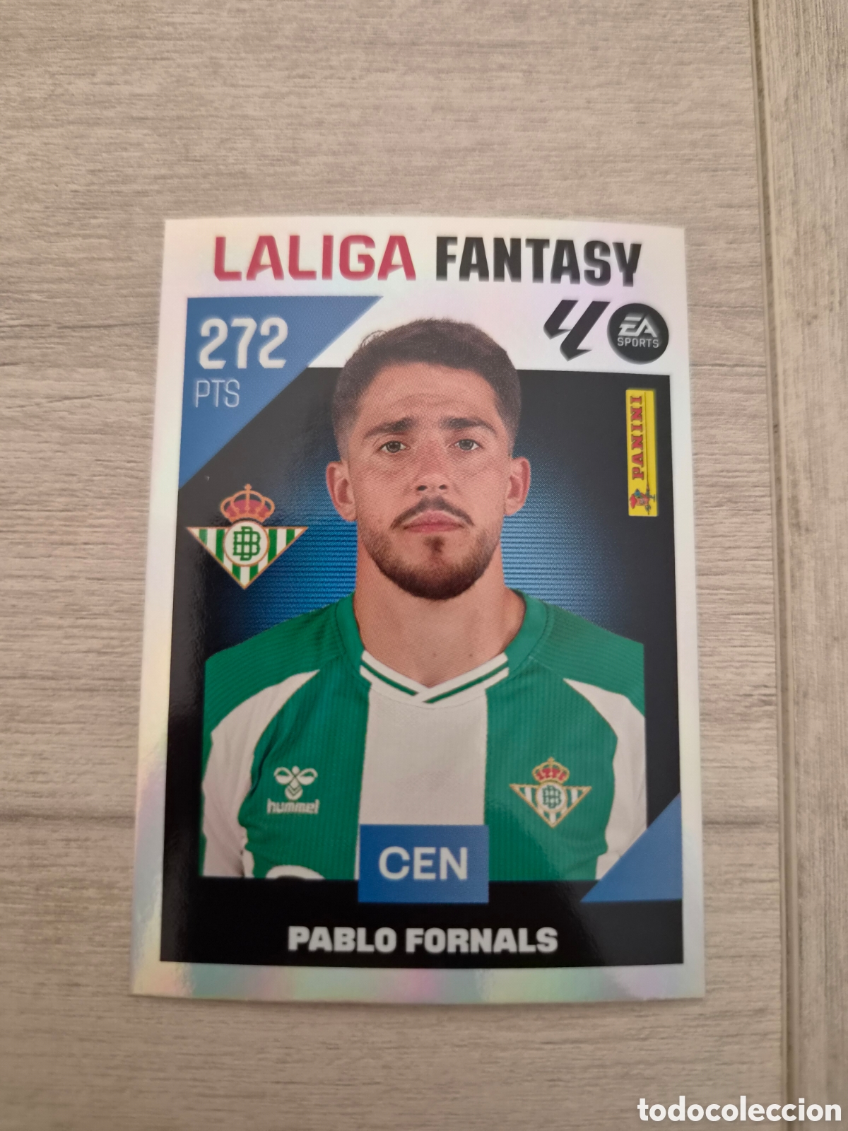 Fu&szlig;ball-Sticker: N&deg;4 La Liga Fantasy Pablo Fornals Liga Este 26/27