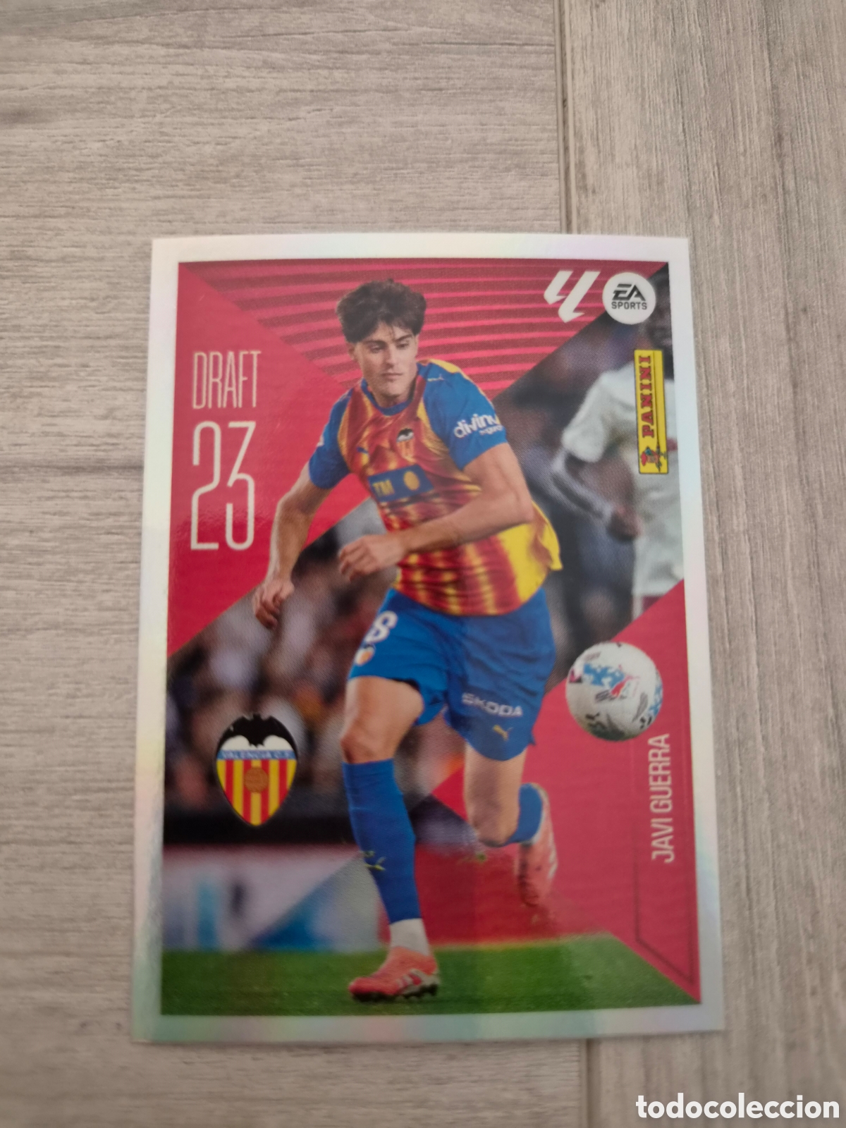 Fu&szlig;ball-Sticker: N&deg;12 Draft Javi Guerra Liga Este 26/27