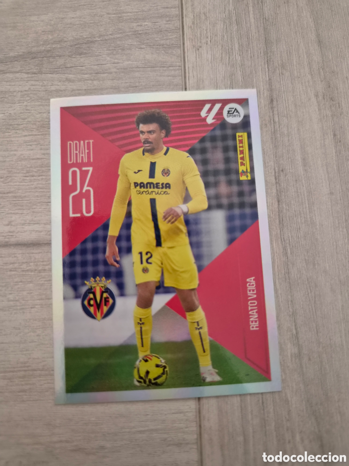Fu&szlig;ball-Sticker: N&deg;20 Draft Renato Veiga Liga Este 26/27