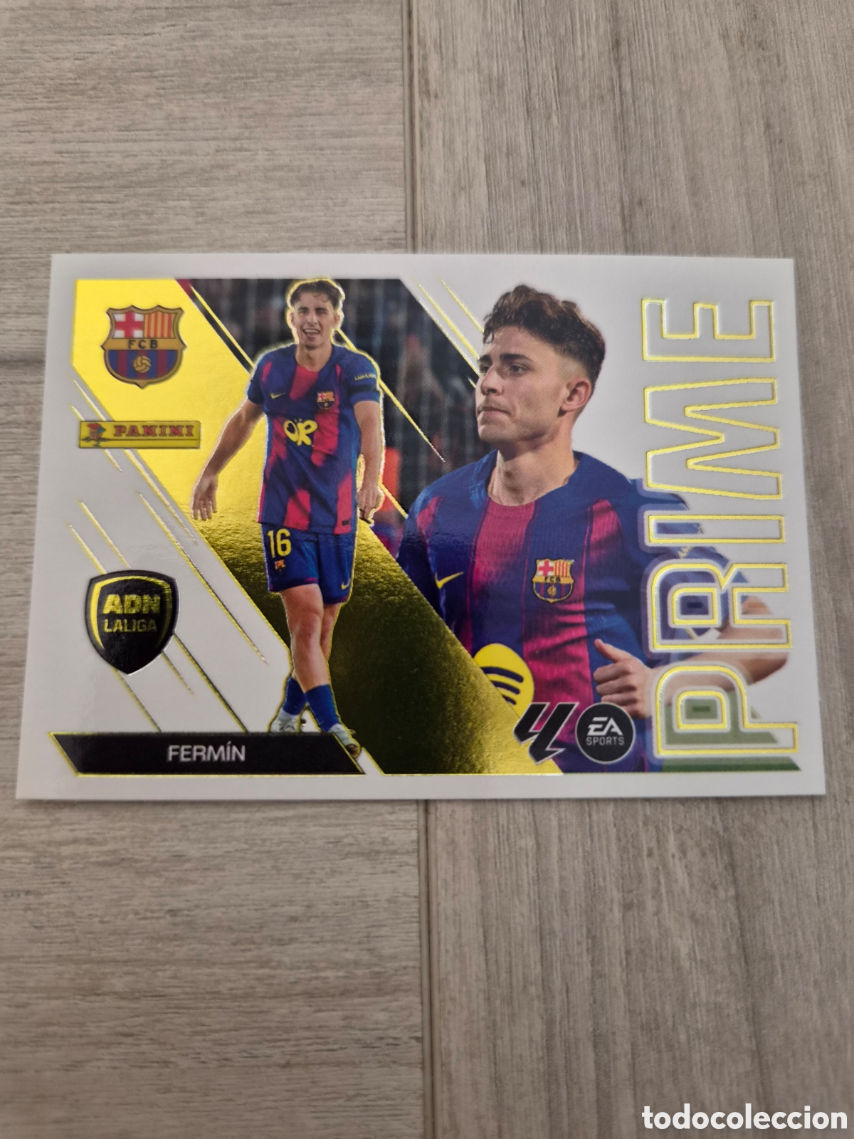 Cromos de f&uacute;tbol: N&deg;4 Prime Fermin Liga Este 26/27