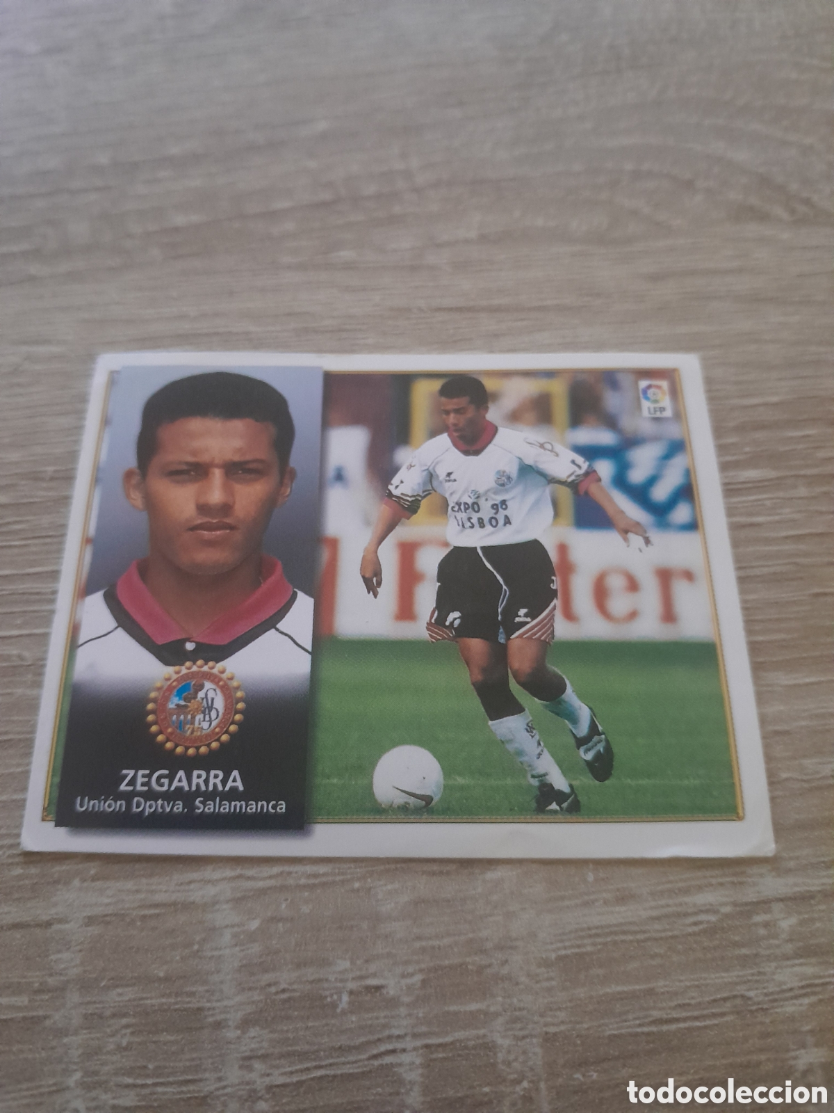 Cromos de f&uacute;tbol: ZEGARRA SALAMANCA EDICIONES ESTE 98 99 1998 1999 SIN PEGAR baja