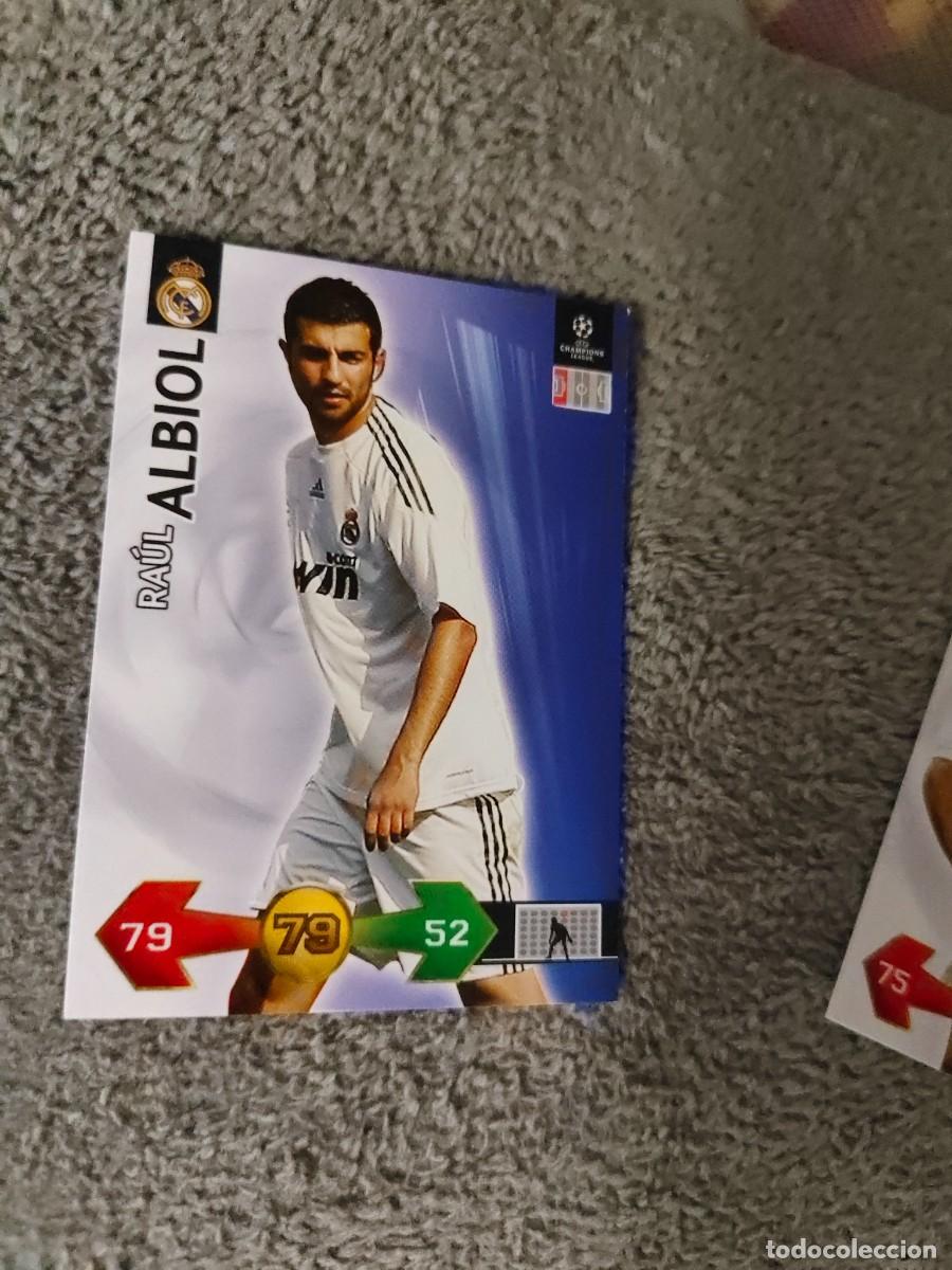 Cromos de f&uacute;tbol: SUPER STRIKES 2009 10 RAUL ALBIOL REAL MADRID CF ADRENALYN PANINI CHAMPIONS LEAGUE 09 2010 AAO