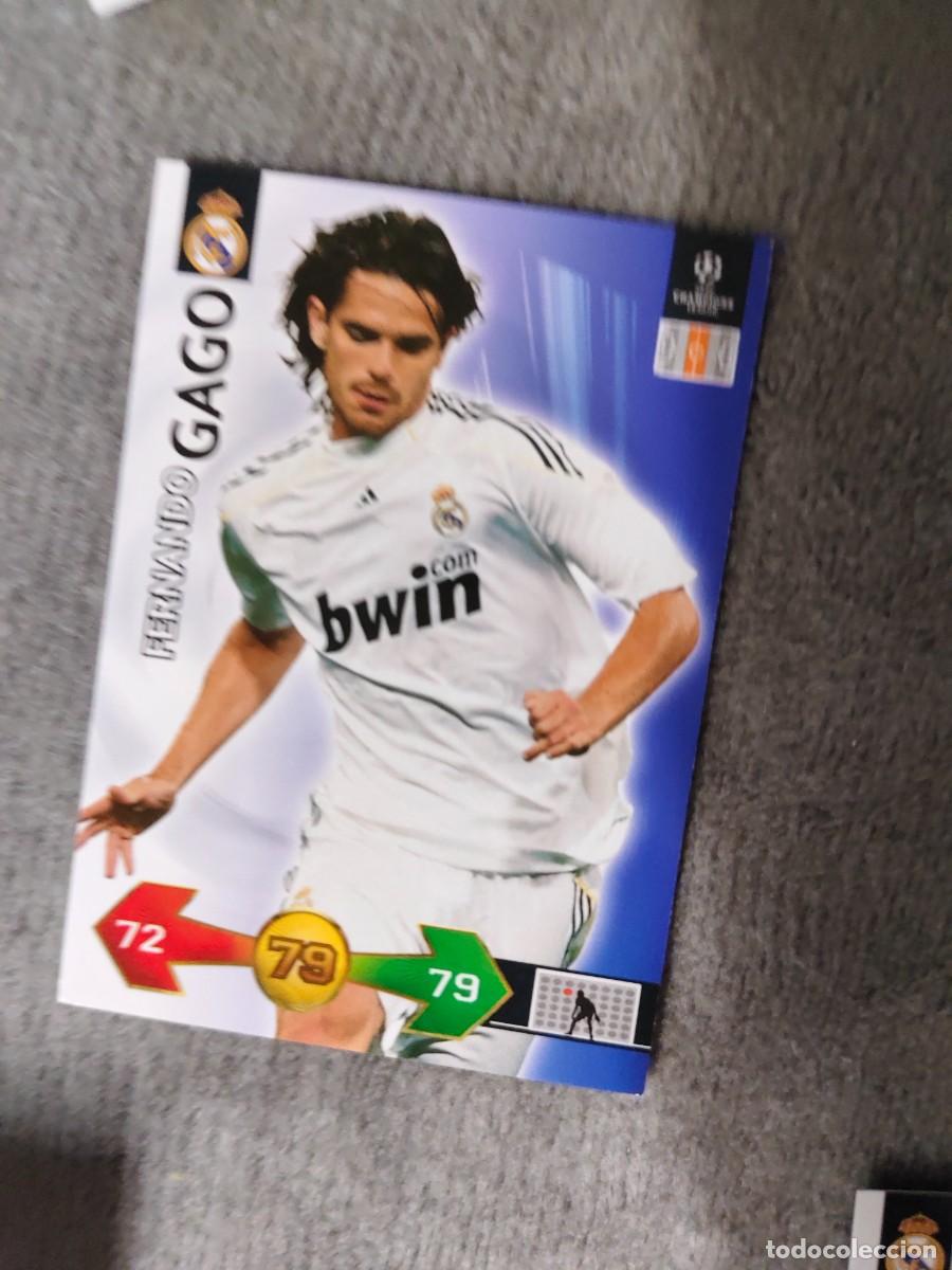 Cromos de f&uacute;tbol: SUPER STRIKES 2009 10 FERNANDO GAGO REAL MADRID CF ADRENALYN PANINI CHAMPIONS LEAGUE 09 2010 AAO