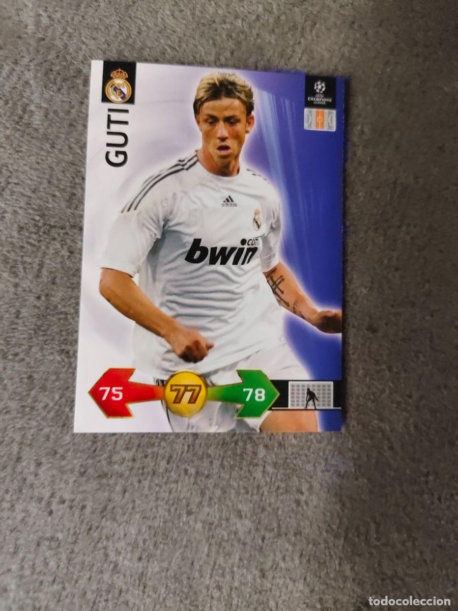 Cromos de f&uacute;tbol: SUPER STRIKES 2009 10 GUTI REAL MADRID CF ADRENALYN PANINI CHAMPIONS LEAGUE 09 2010 AAO