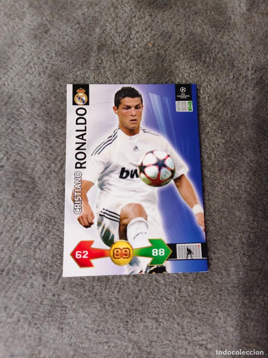 Cromos de f&uacute;tbol: SUPER STRIKES 2009 10 CRISTIANO RONALDO REAL MADRID CF ADRENALYN PANINI CHAMPIONS LEAGUE 09 2010 AAO