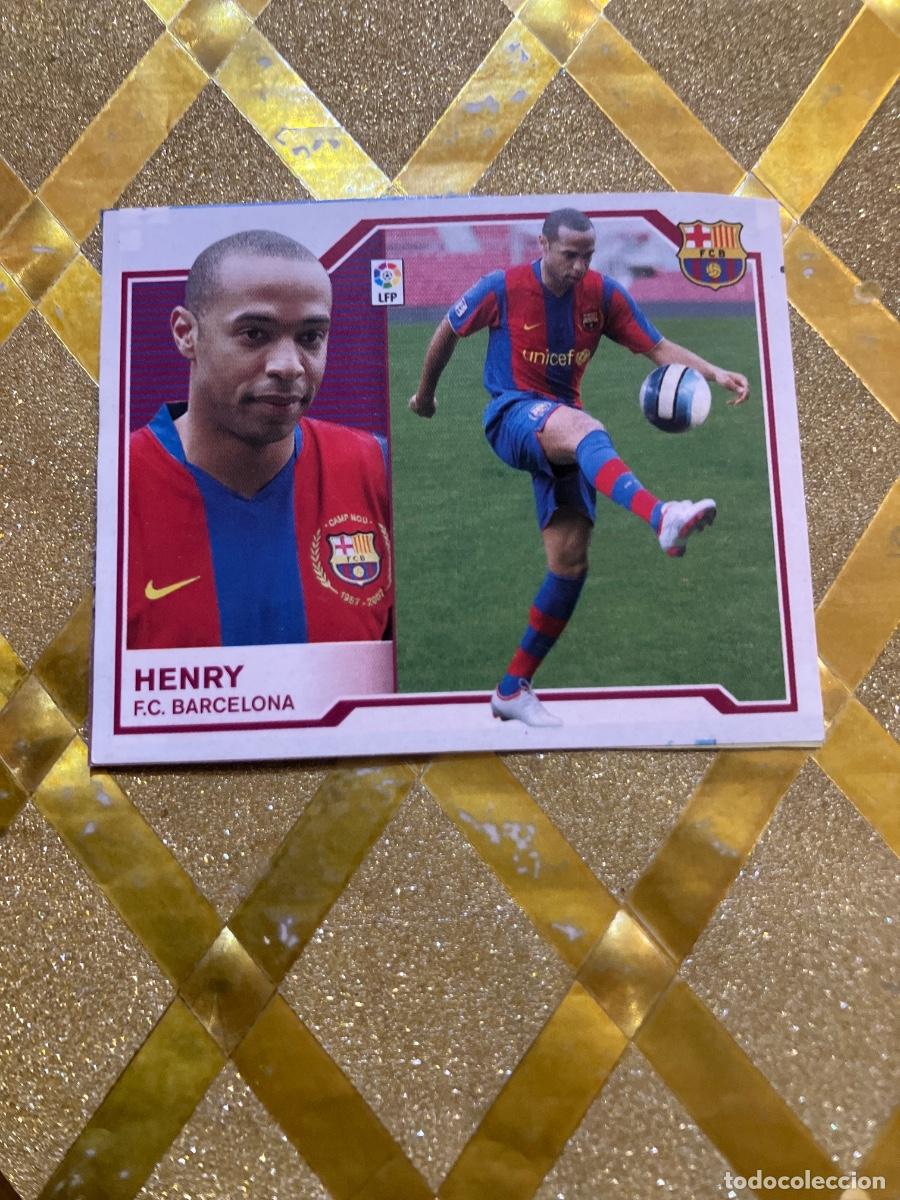 Cartes &agrave; collectionner de Football: CROMO FUTBOL NUMERO 3 HENRY BARCELONA ROOKIE RECORTADO ULTIMO FICHAJE 2007 2008 LIGA ESTE PANINI !