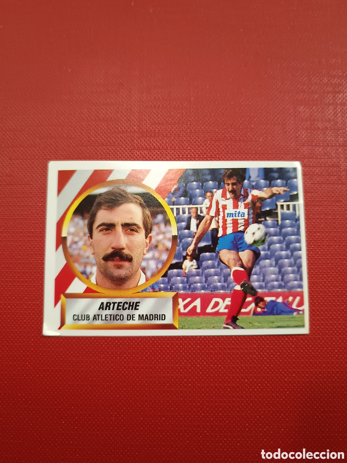 Cromos de f&uacute;tbol: 5B Arteche Coloca Liga Este 1988 1989 88 89 Sin pegar