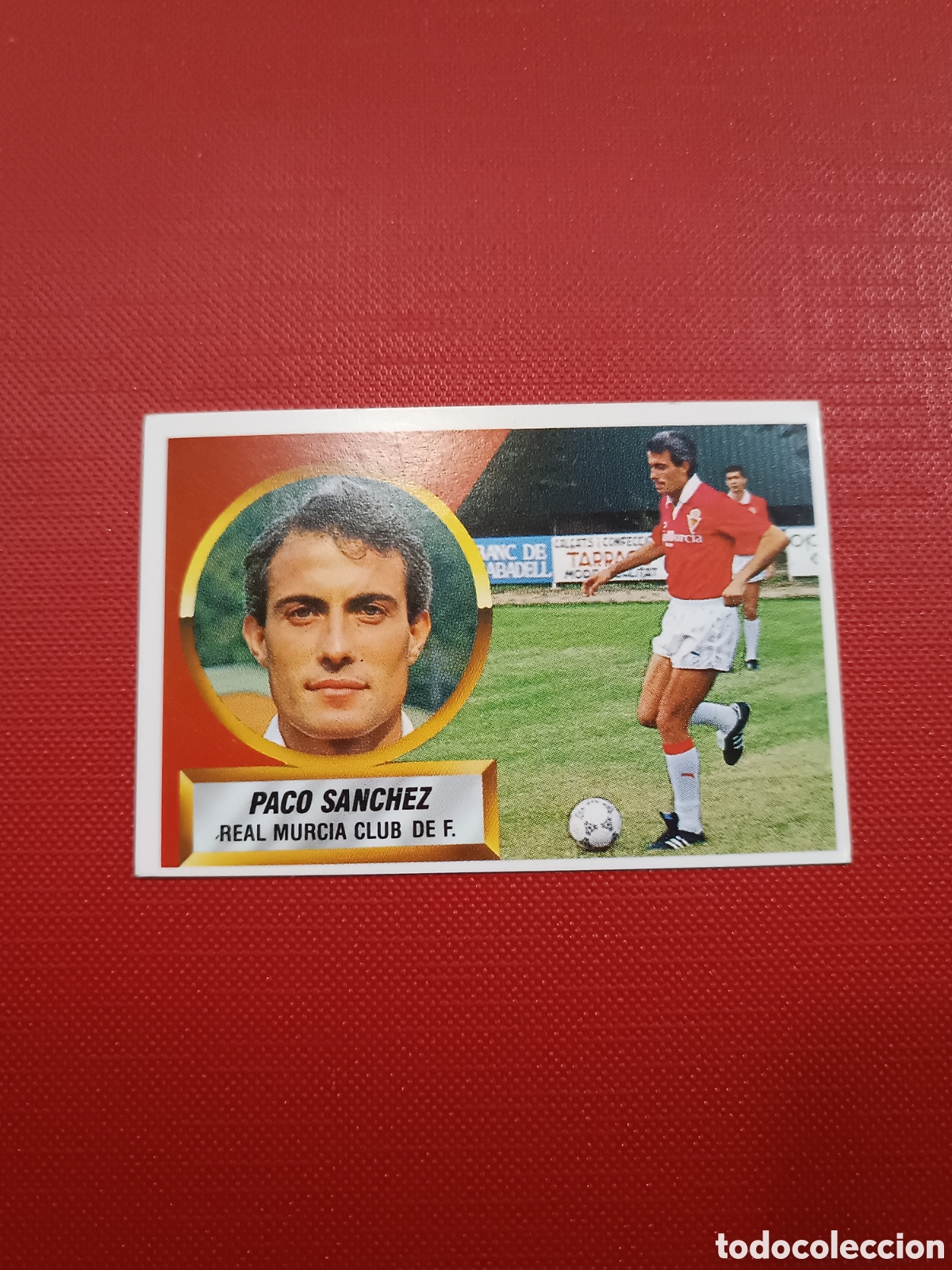 Cromos de f&uacute;tbol: 6 Paco Sanchez Coloca Liga Este 1988 1989 88 89 Sin pegar