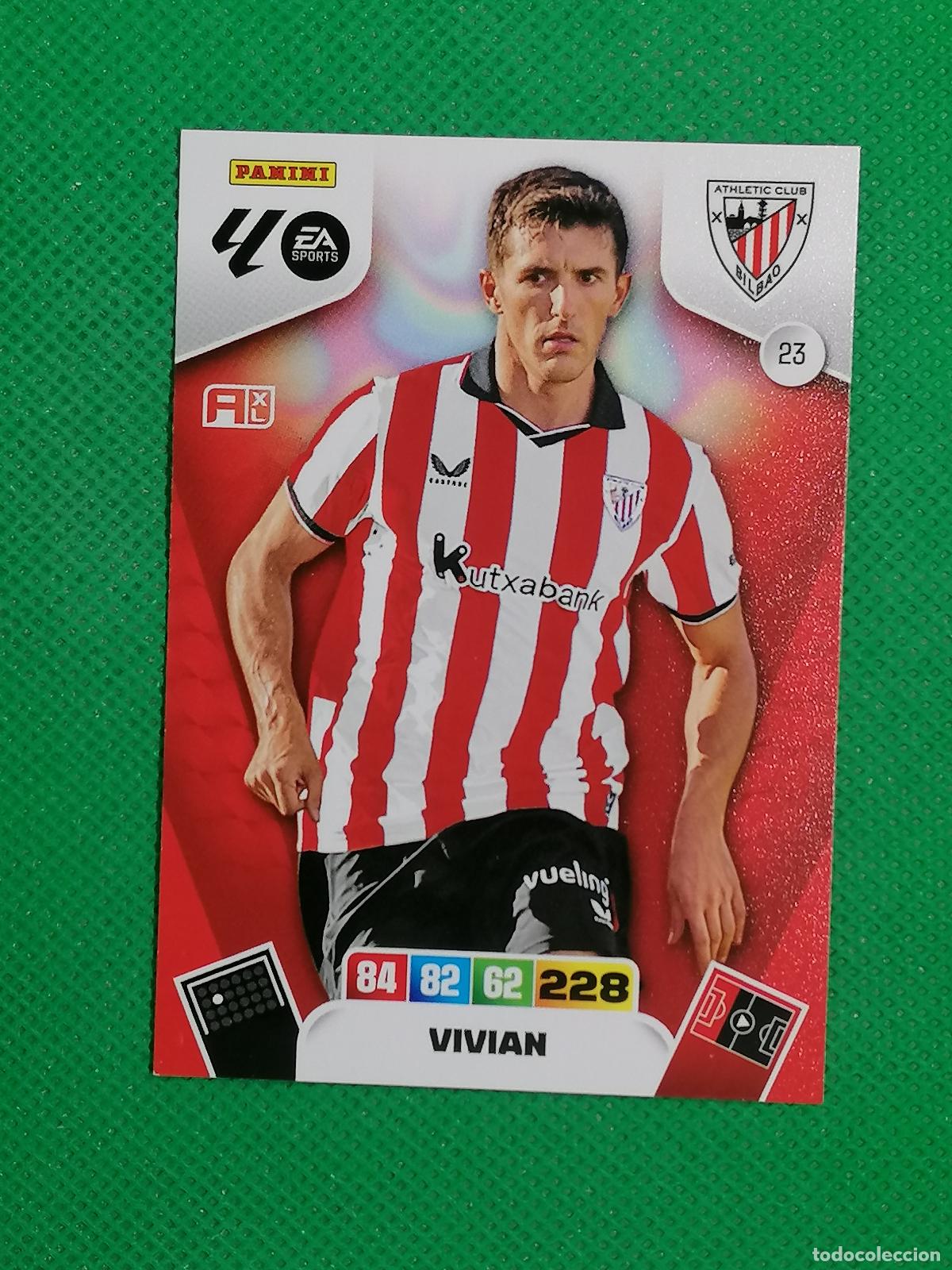 Cromos de f&uacute;tbol: 23 VIVIAN ATHLETIC BILBAO ⚽ LIGA ADRENALYN XL 2025 2026 25 26 ⚽