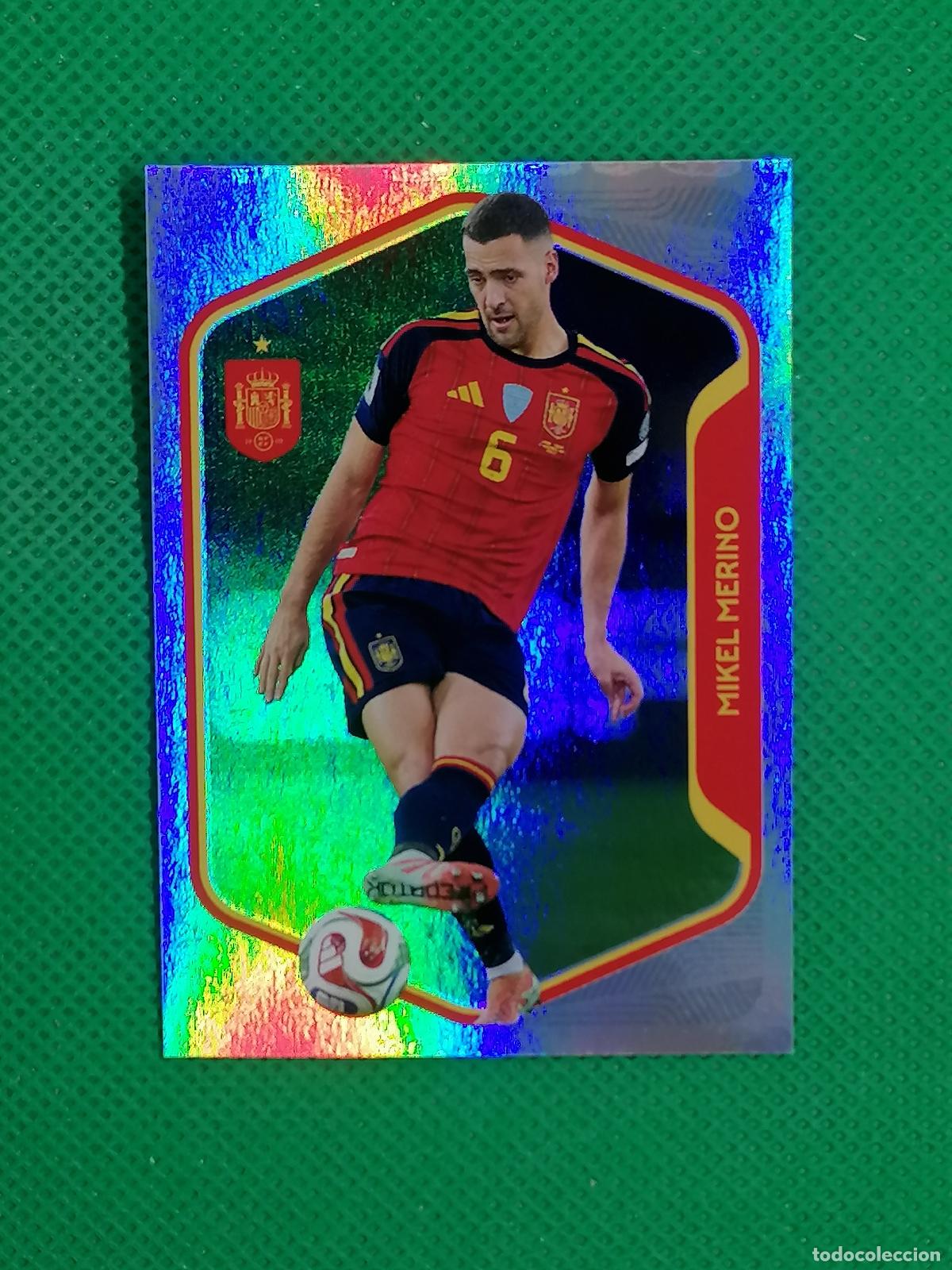 Cromos de f&uacute;tbol: 42 MIKEL MERINO ⚽ PANINI SELECCION ESPA&Ntilde;OLA ESPA&Ntilde;A SPAIN CARREFOUR 26 2026 ⚽