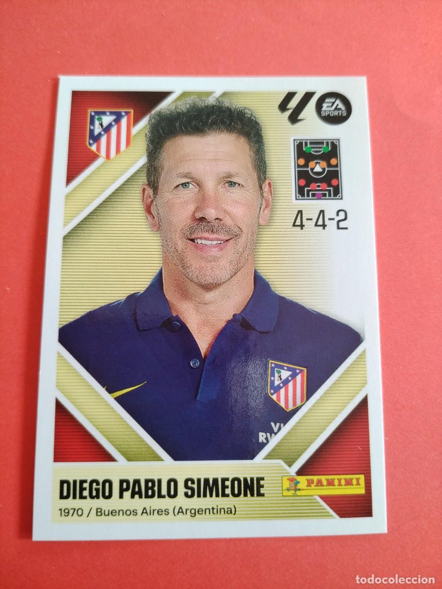 Cromos de f&uacute;tbol: ESTE 2026 2027 ATLETICO DE MADRID N 2 - SIMEONE